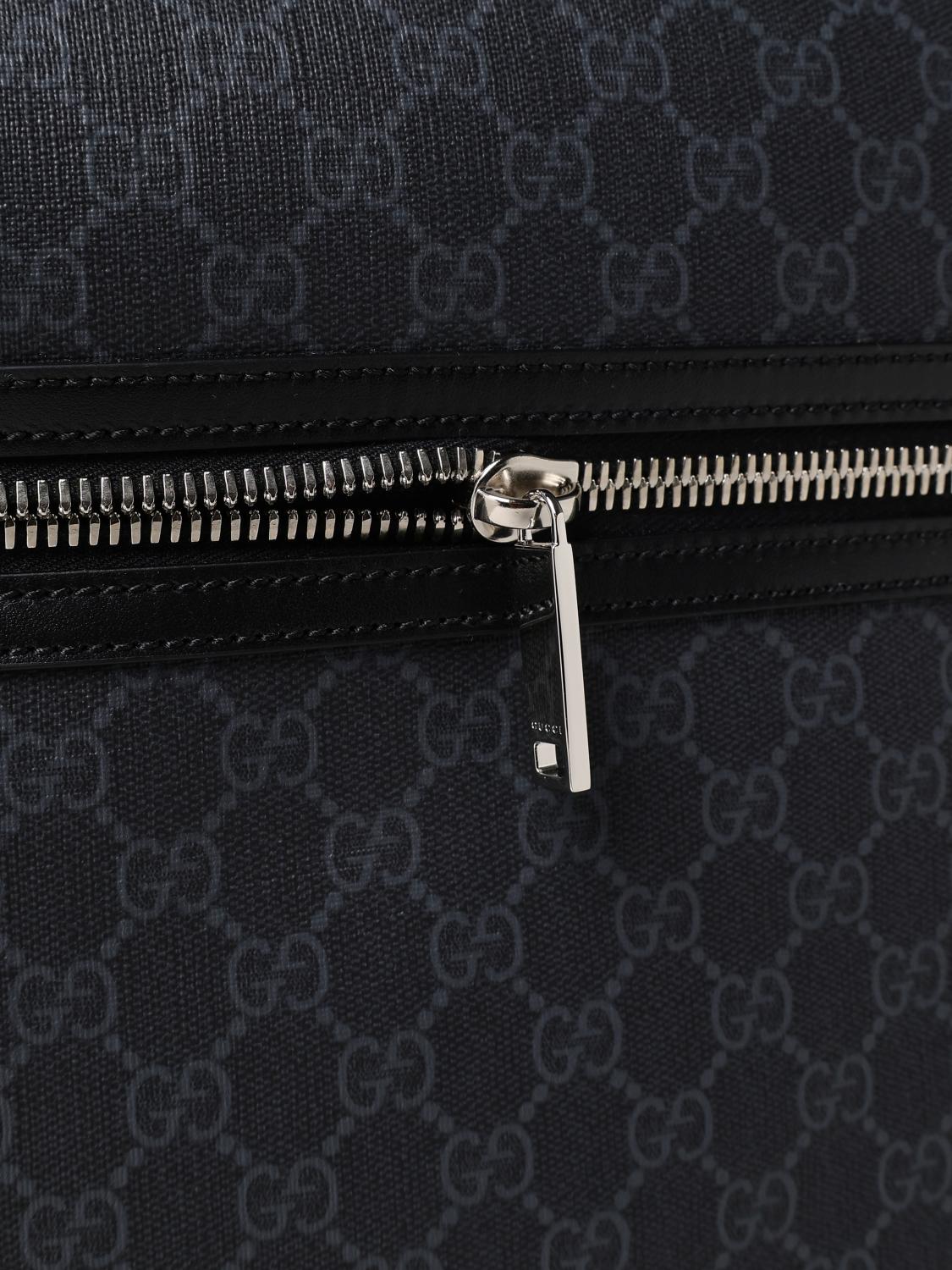 GUCCI SHOULDER BAG: Bags men Gucci, Black - Img 4
