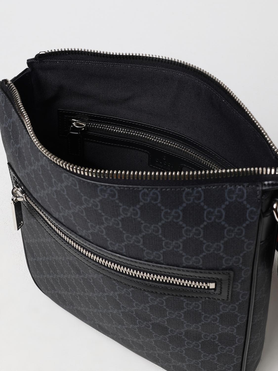 GUCCI SHOULDER BAG: Bags men Gucci, Black - Img 5