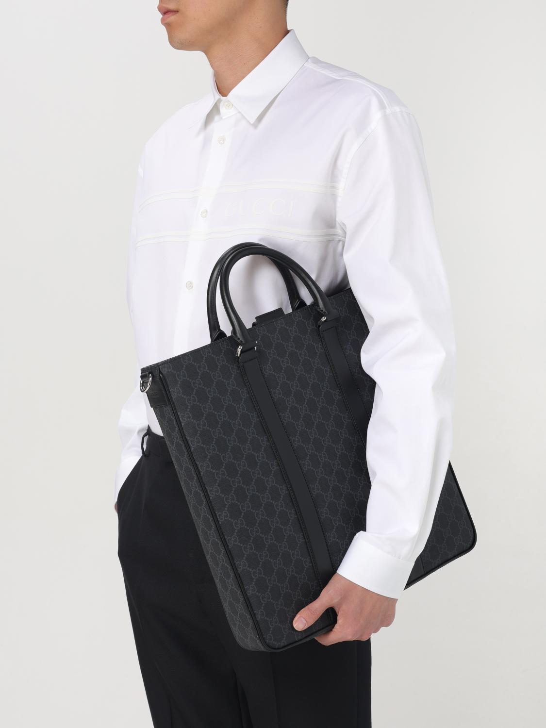 GUCCI BORSA: Borsa uomo Gucci, Nero - Img 2