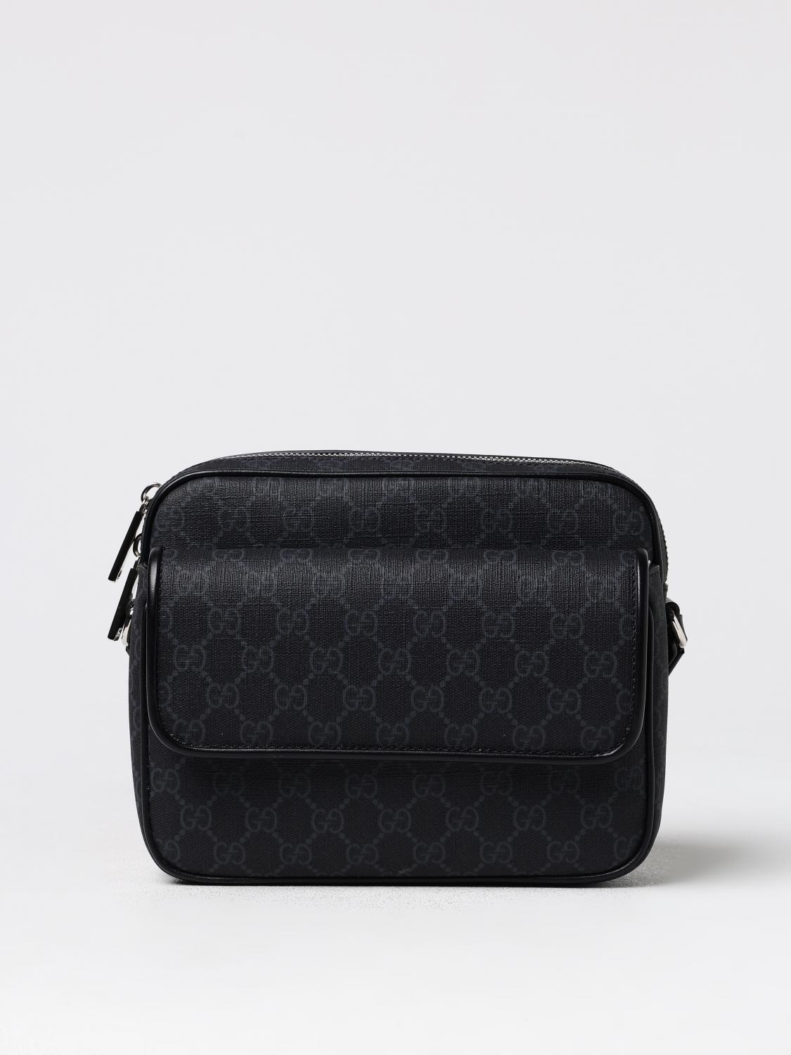 GUCCI BOLSO: Bolso GG de lona GG Supreme Gucci, Negro - Img 1