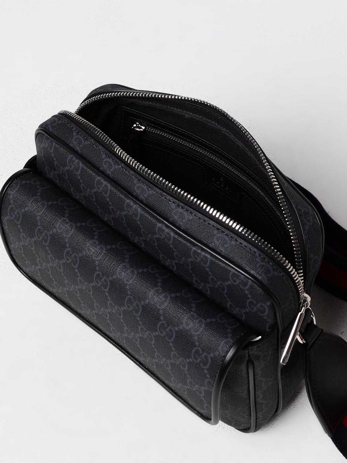 GUCCI BOLSO: Bolso GG de lona GG Supreme Gucci, Negro - Img 5