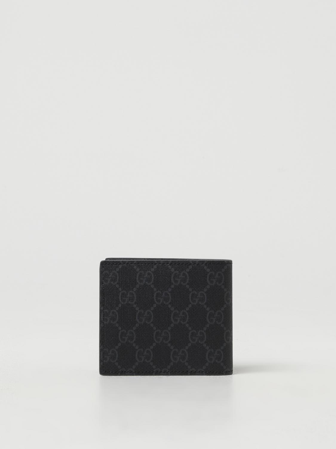 GUCCI WALLET: Wallet men Gucci, Black - Img 3