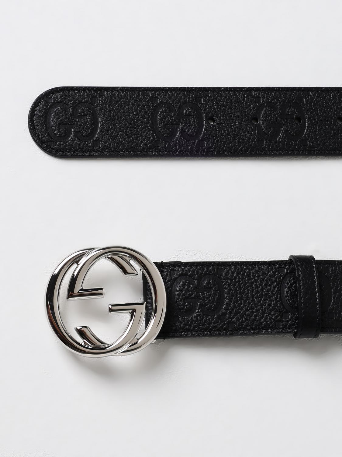 GUCCI CINTURÓN: Cinturón hombre Gucci, Negro - Img 2