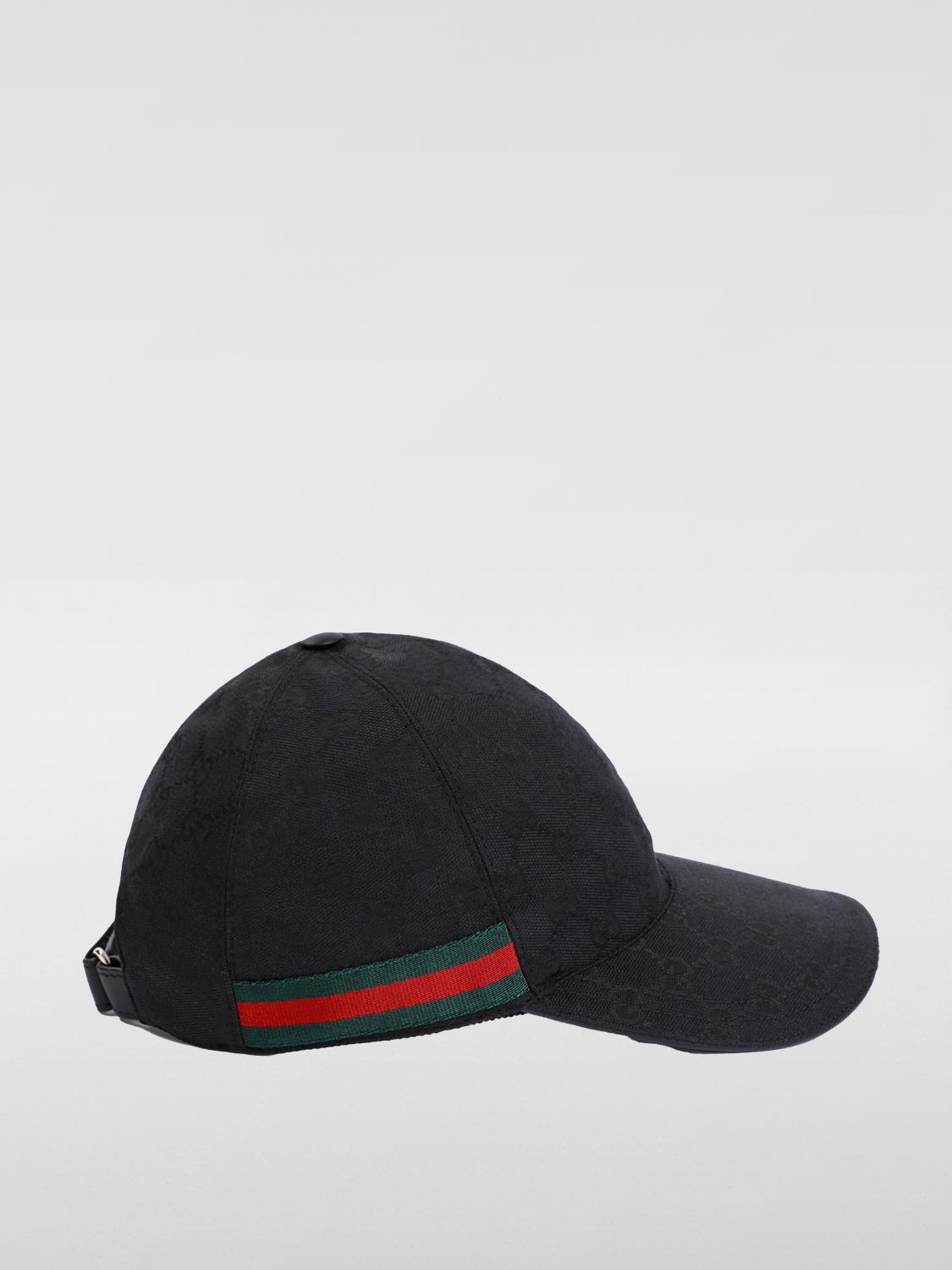 GUCCI HAT: Hat men Gucci, Black - Img 2