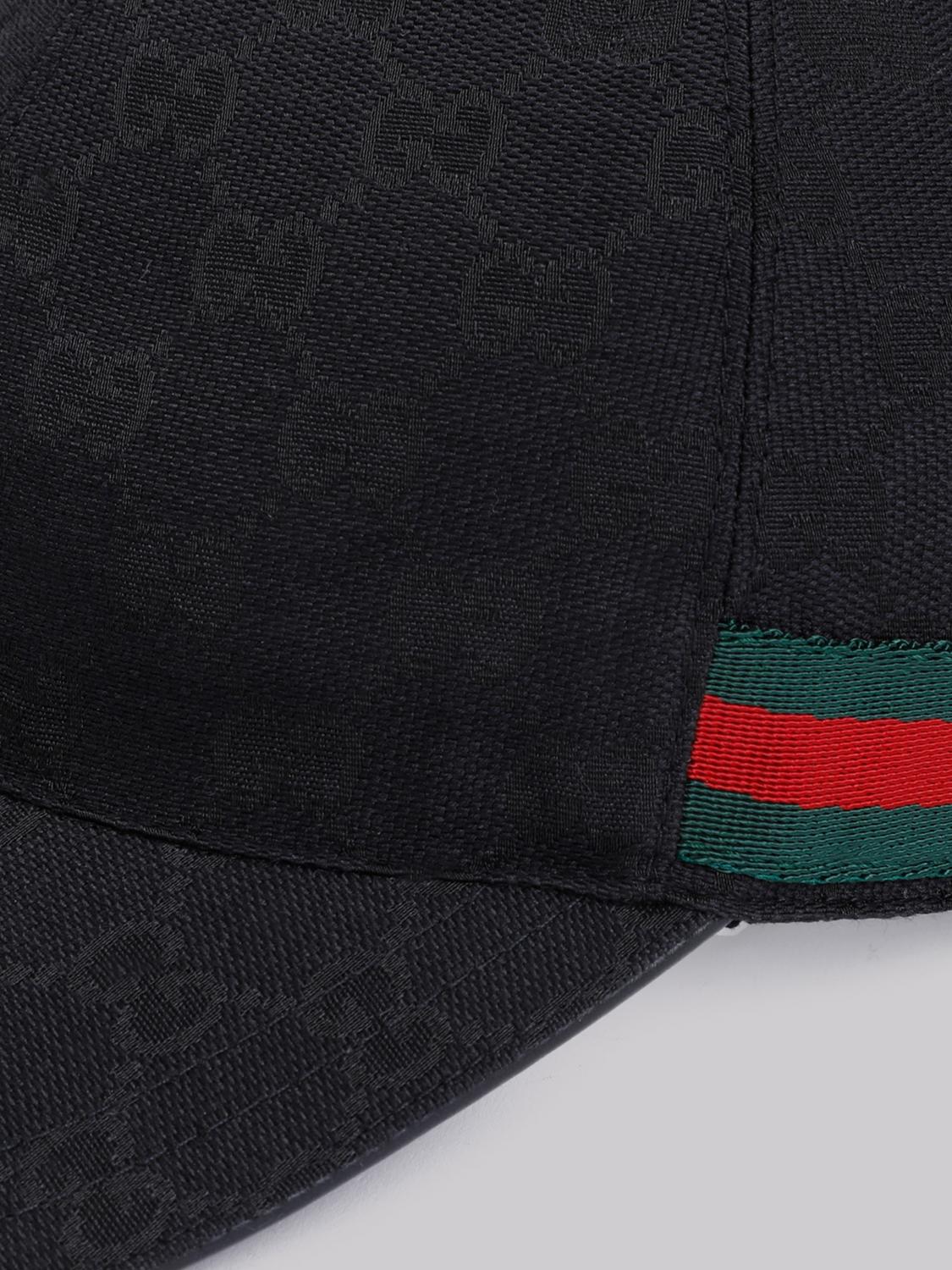 GUCCI HAT: Hat men Gucci, Black - Img 3