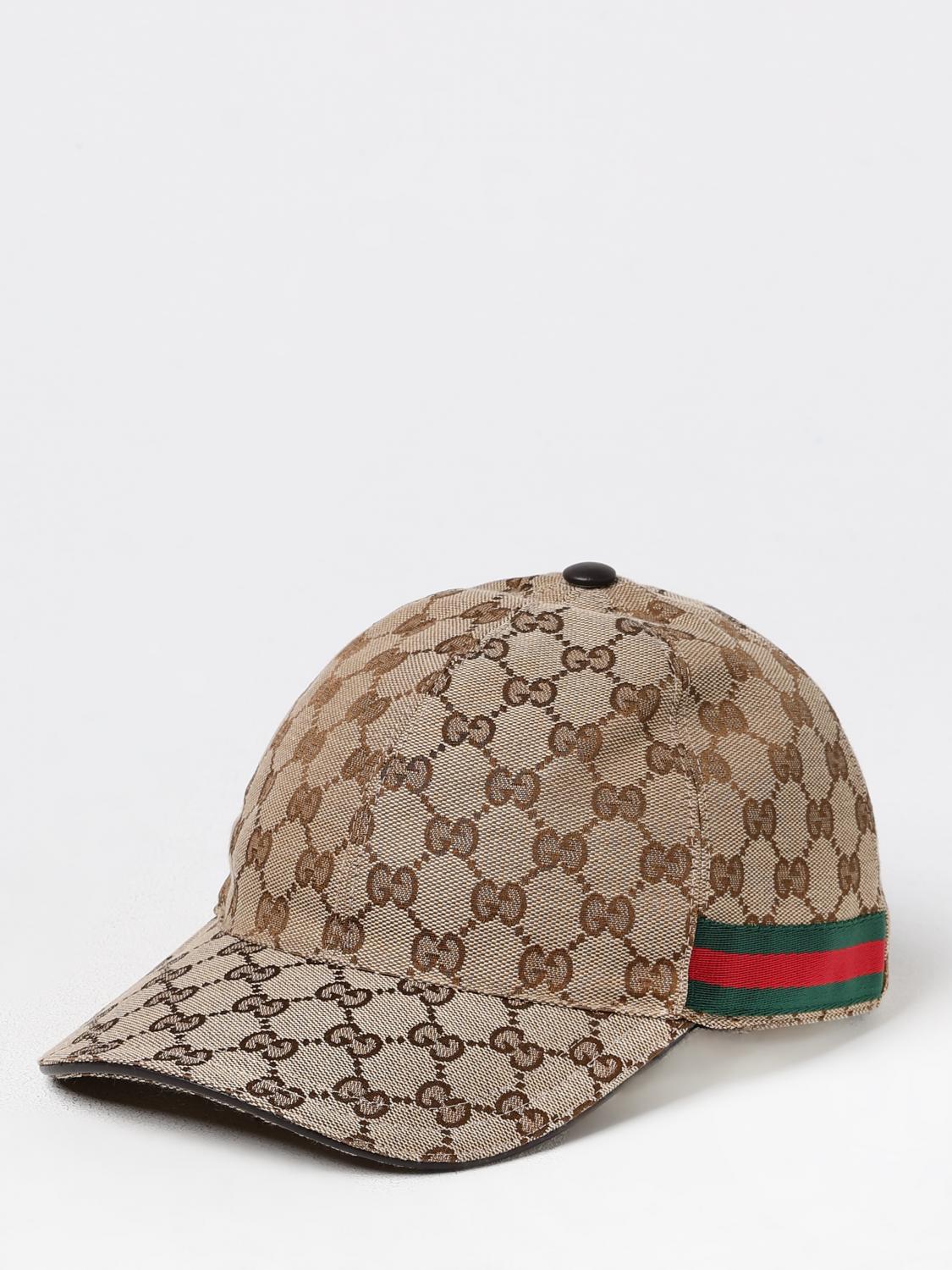 GUCCI 帽子: 帽子 メンズ Gucci, ベージュ - Img 1
