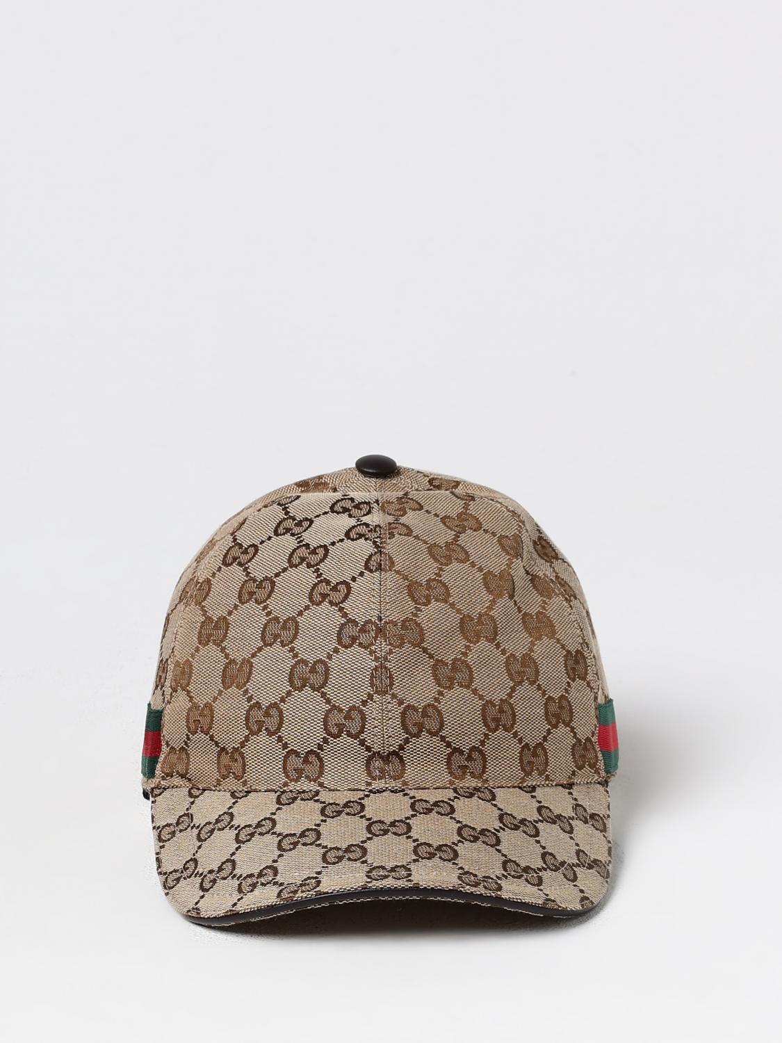 GUCCI 帽子: 帽子 メンズ Gucci, ベージュ - Img 2