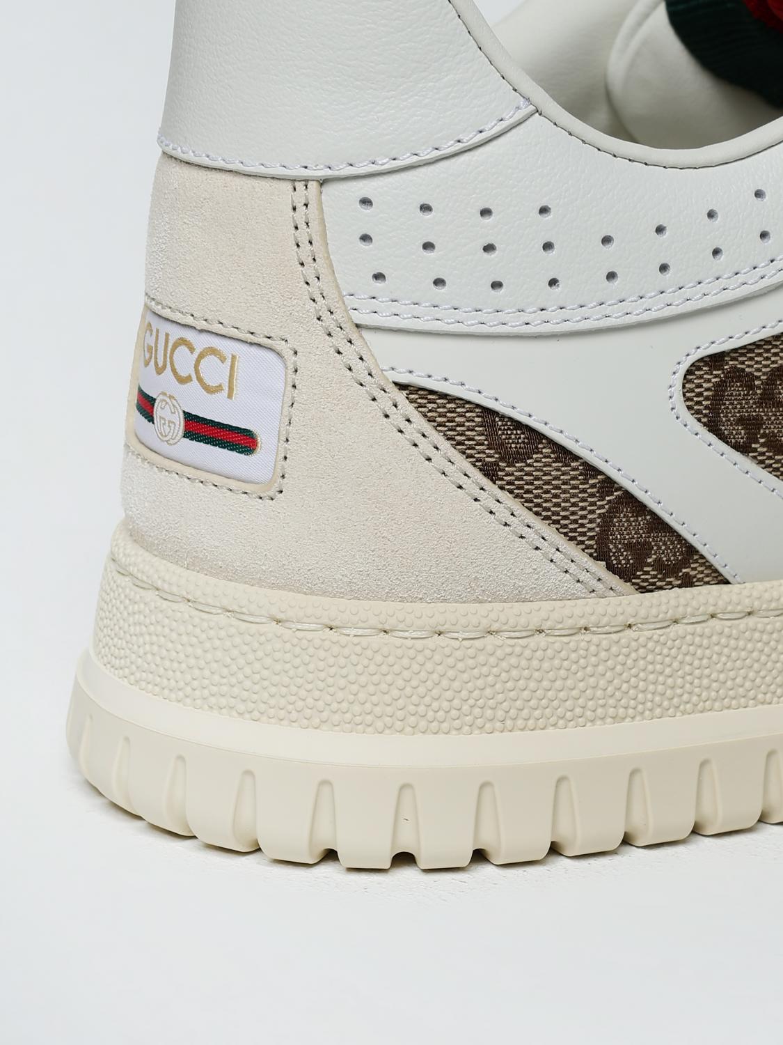 GUCCI SNEAKERS: Sneakers herren Gucci, Beige - Img 4
