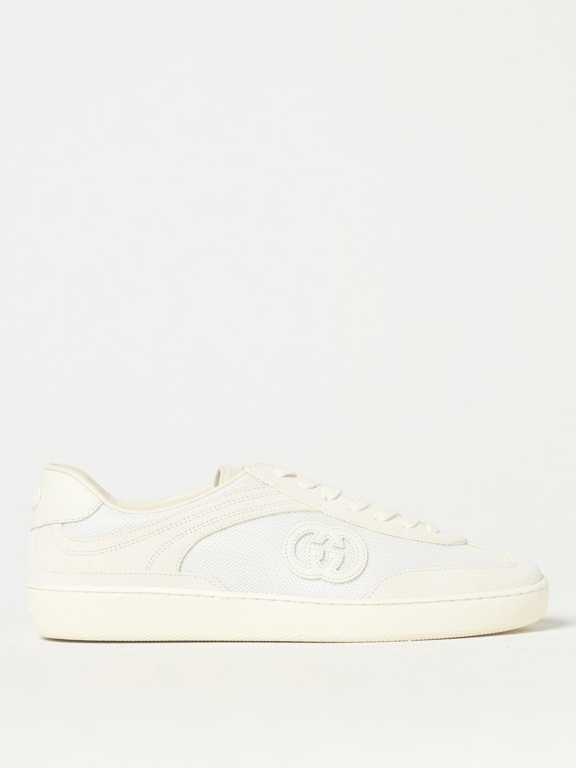 Giglio Sneakers GG Gucci in camoscio e mesh