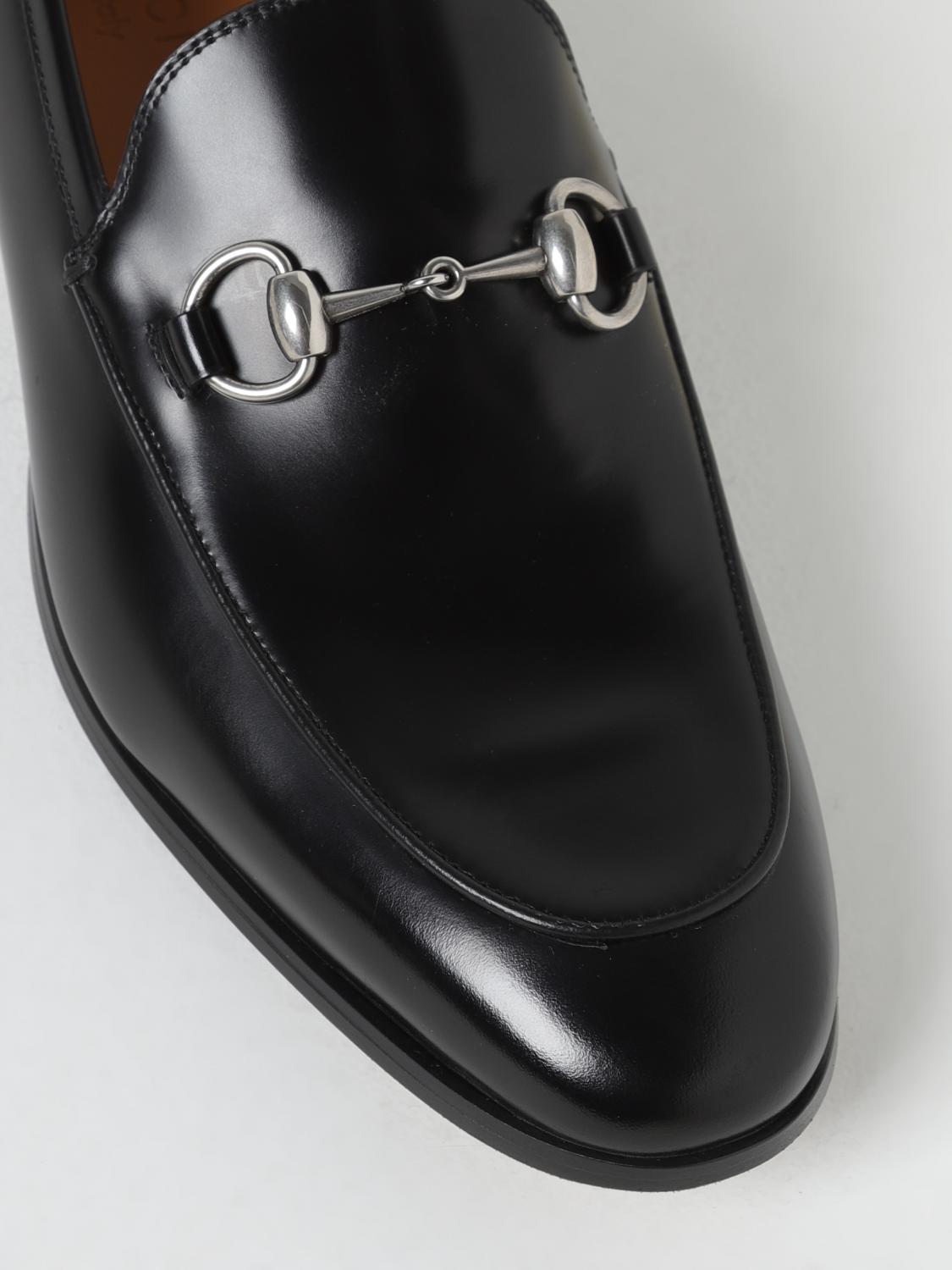 GUCCI LOAFERS: Shoes men Gucci, Black - Img 4