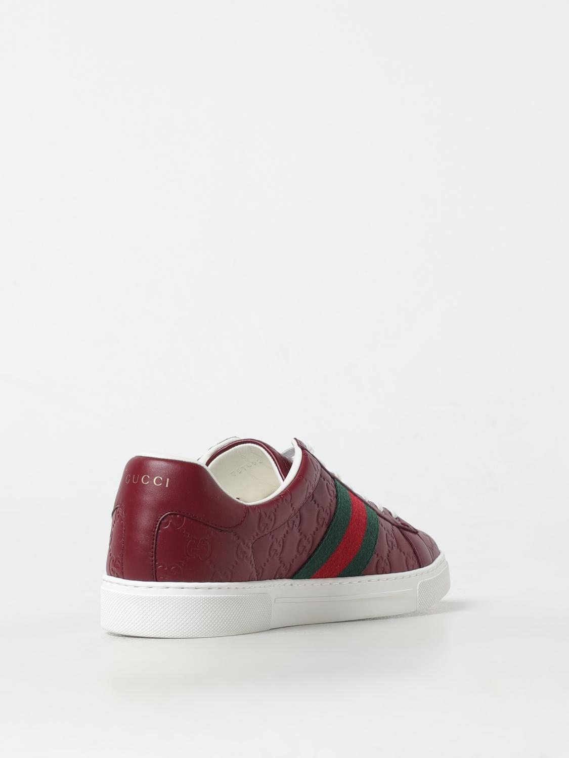 GUCCI SNEAKERS: Sneakers men Gucci, Red - Img 3