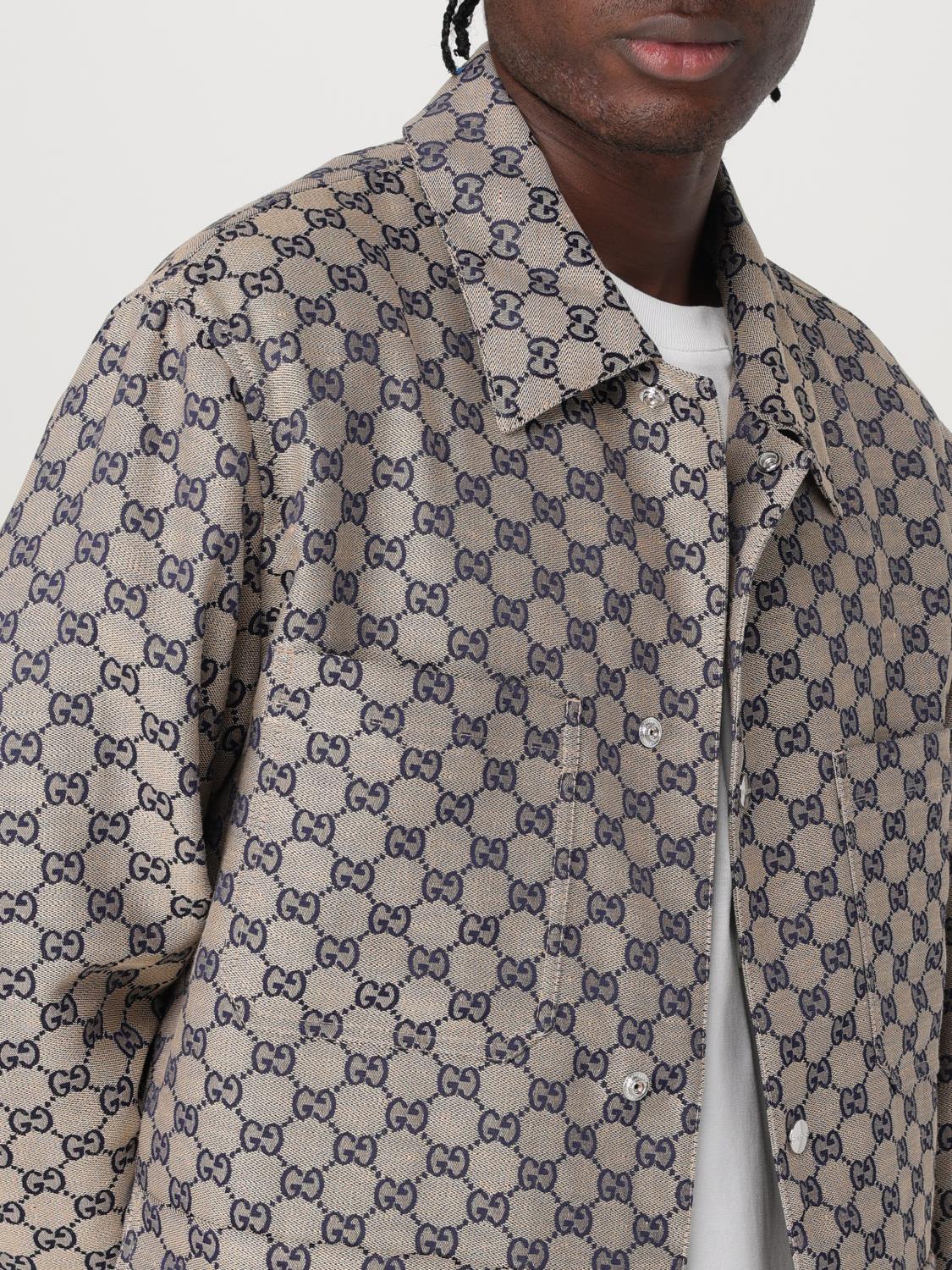 GUCCI JACKET: Jacket men Gucci, Beige - Img 5