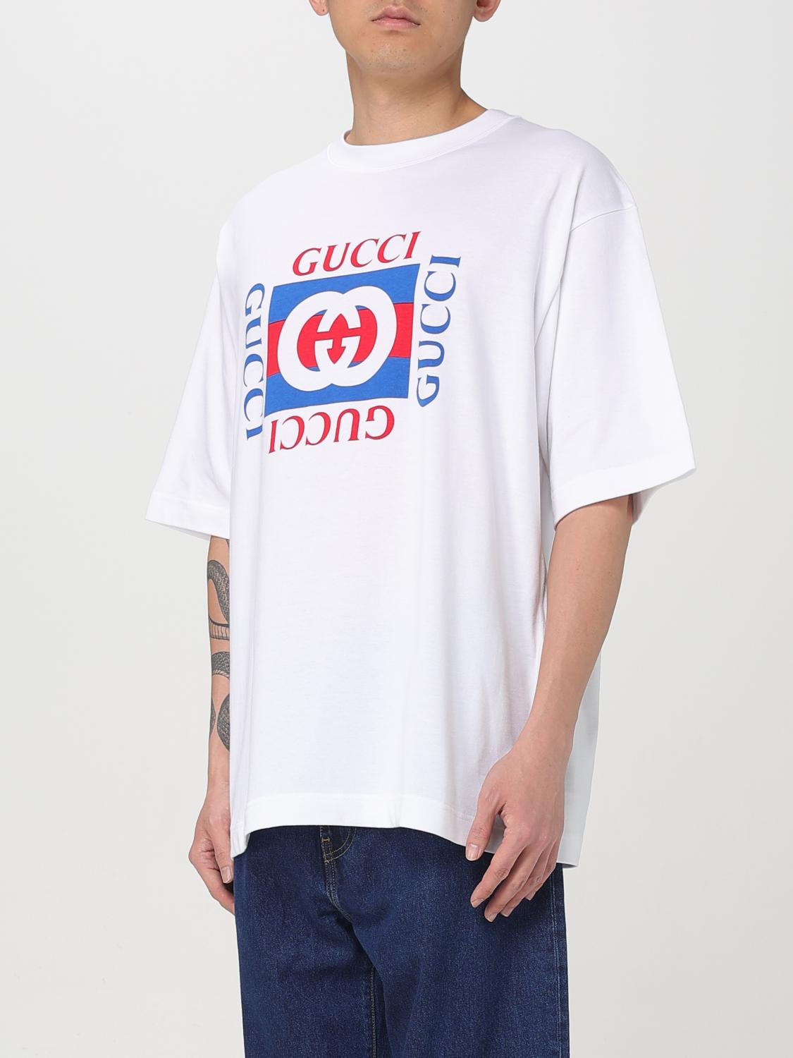 GUCCI CAMISETA: Camiseta hombre Gucci, Blanco - Img 3