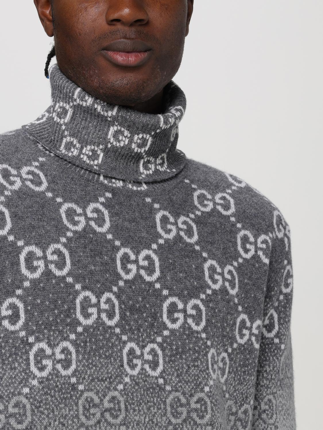 Gucci Sweater men - Grey | 796099XKD42 | GIGLIO.COM