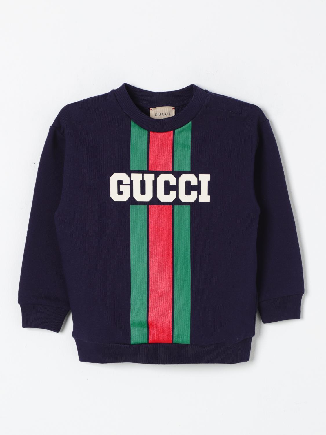 GUCCI PULLOVER: Pullover kinder Gucci, Blau - Img 1