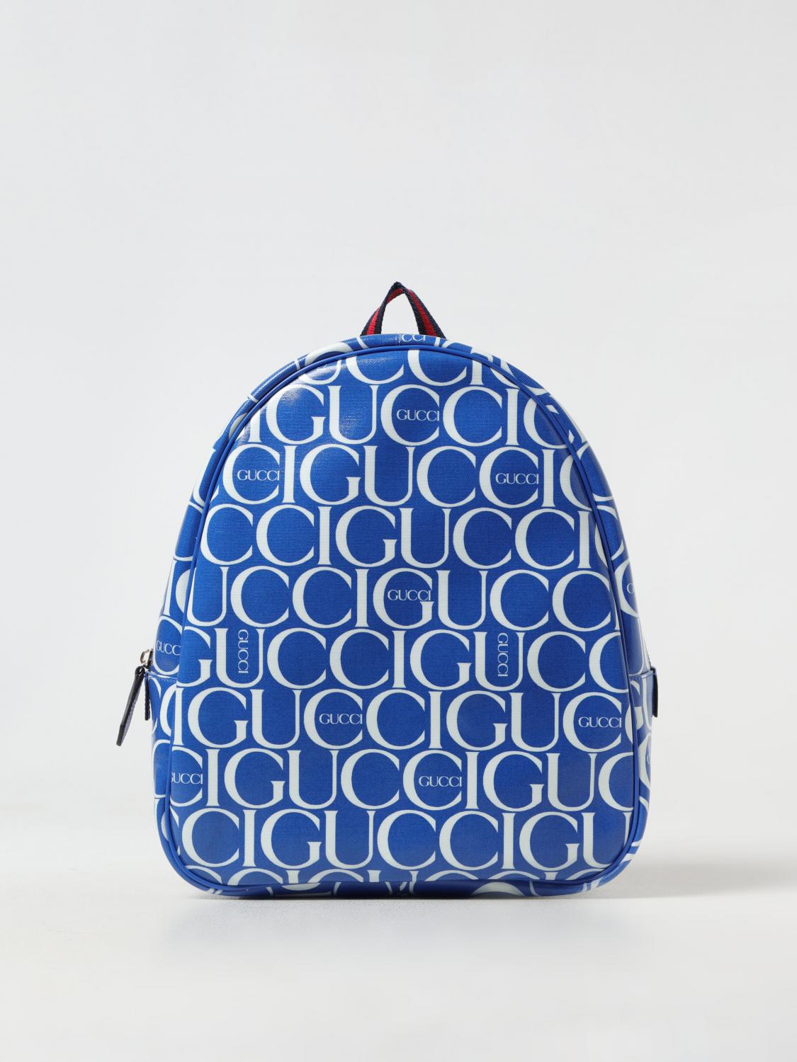 GUCCI BAG: Bag kids Gucci, Blue - Img 1