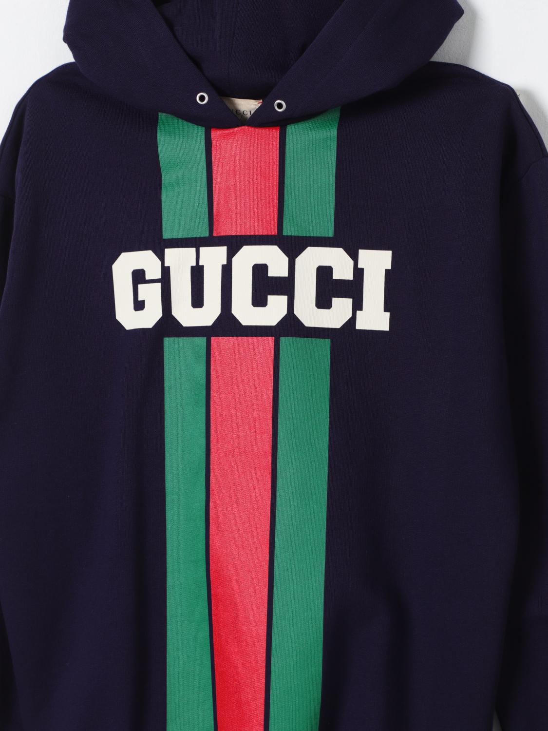 GUCCI PULLOVER: Pullover kinder Gucci, Blau - Img 3