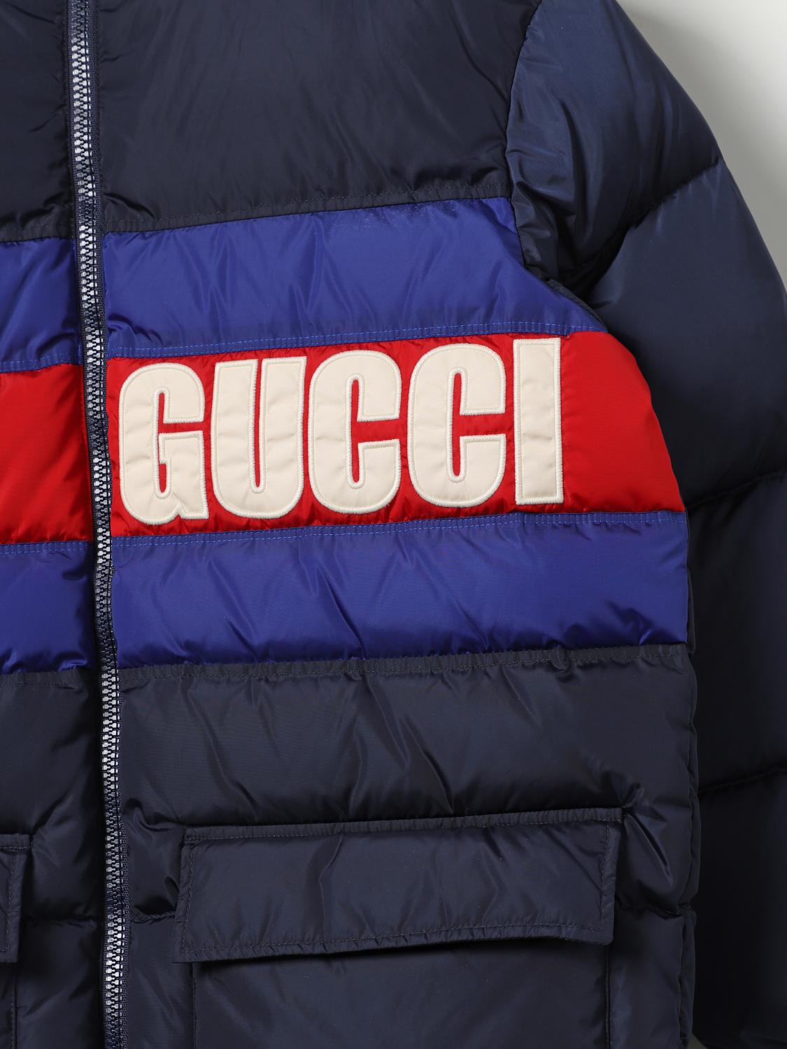 GUCCI VESTE: Veste enfant Gucci, Bleu - Img 3