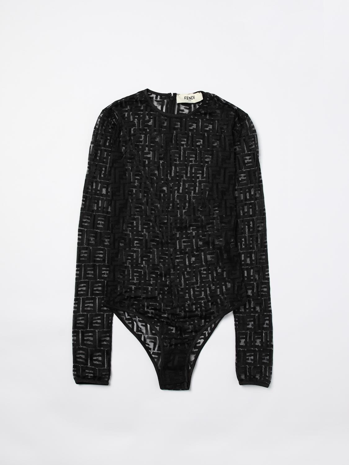 Fendi Top woman - Black | FXF630AJYL | GIGLIO.COM