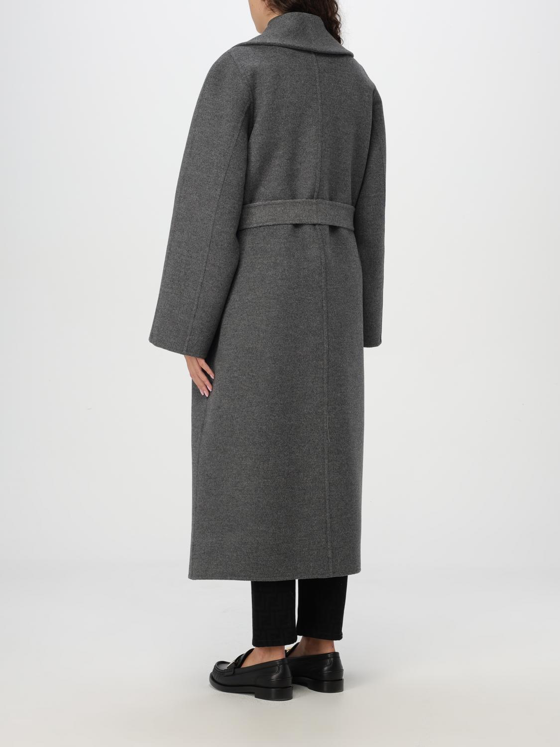 FENDI：コート レディース - グレー | GIGLIO.COMオンラインのFendi