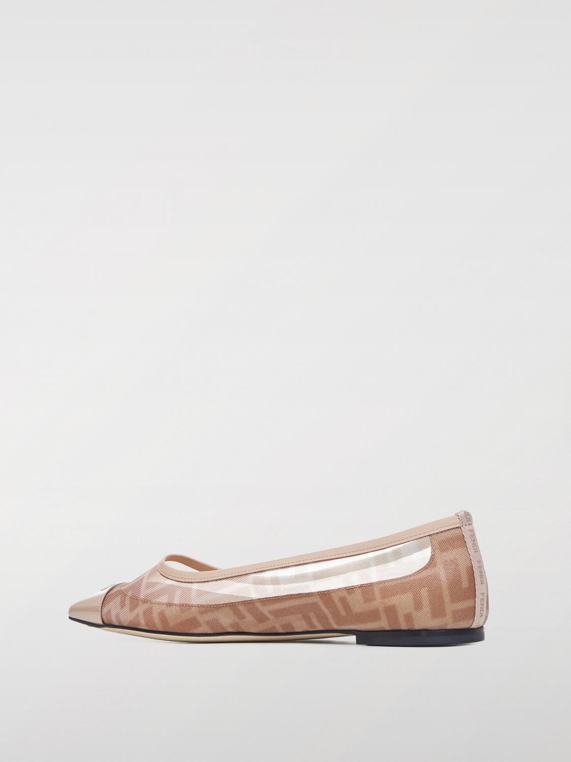 FENDI BALLERINES: Chaussures femme Fendi, Rose - Img 3