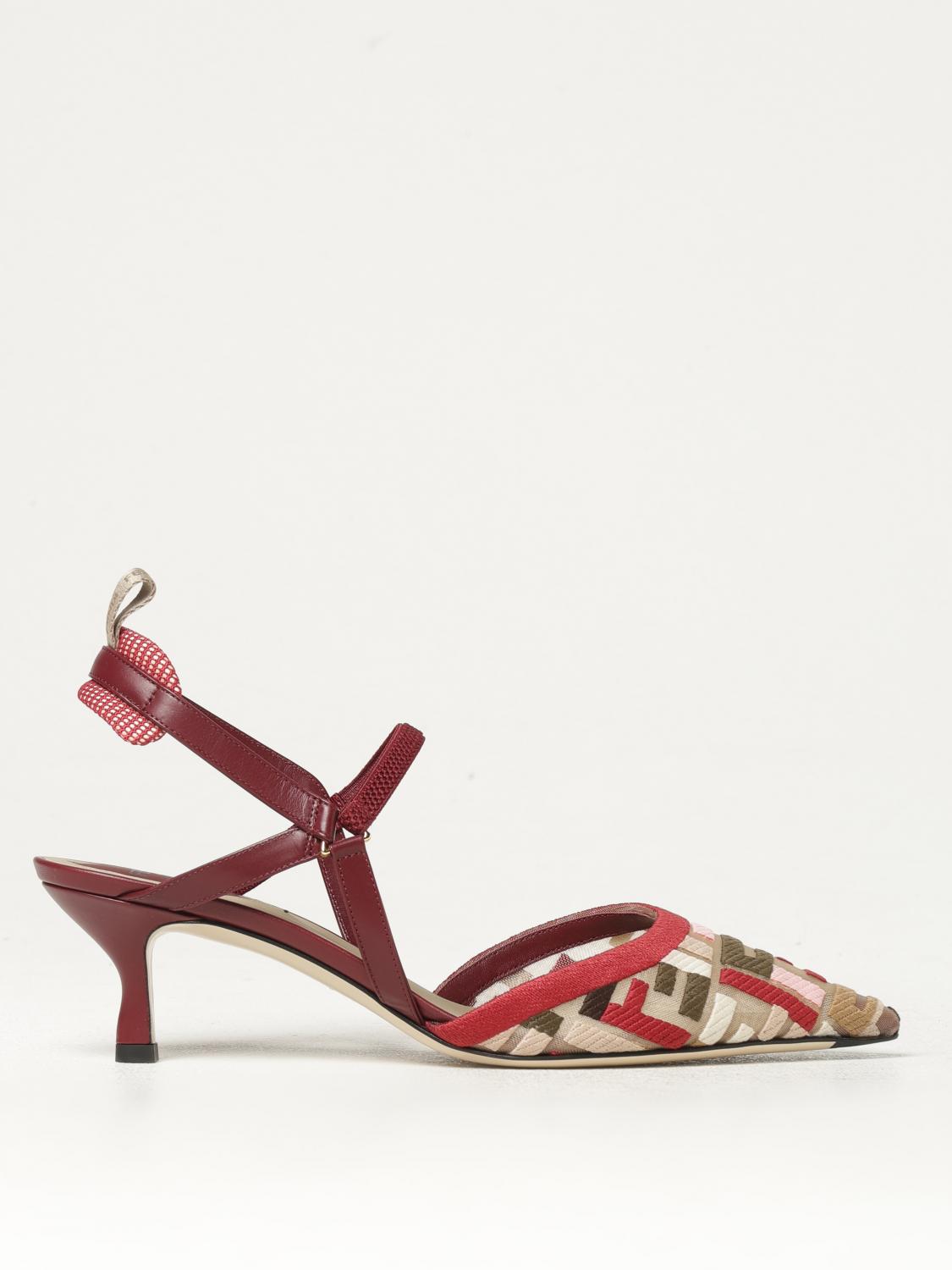 FENDI PUMPS: Shoes woman Fendi, Red - Img 1