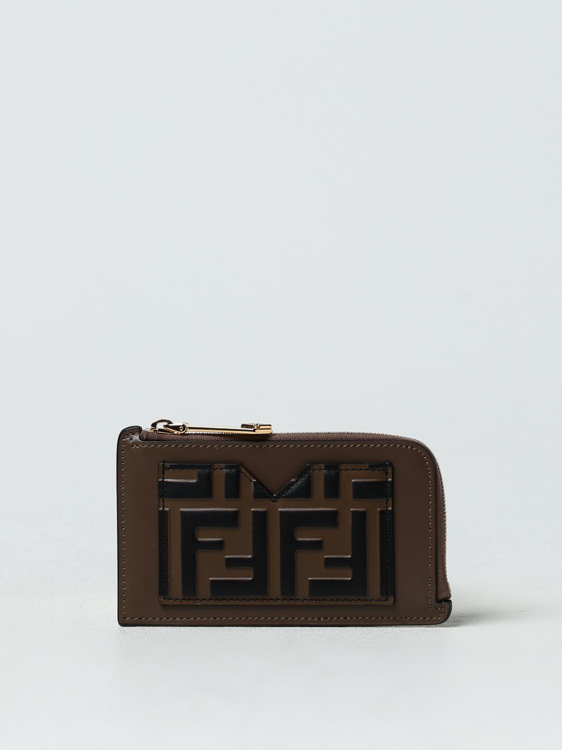 FENDI WALLET: Wallet woman Fendi, Tobacco - Img 1