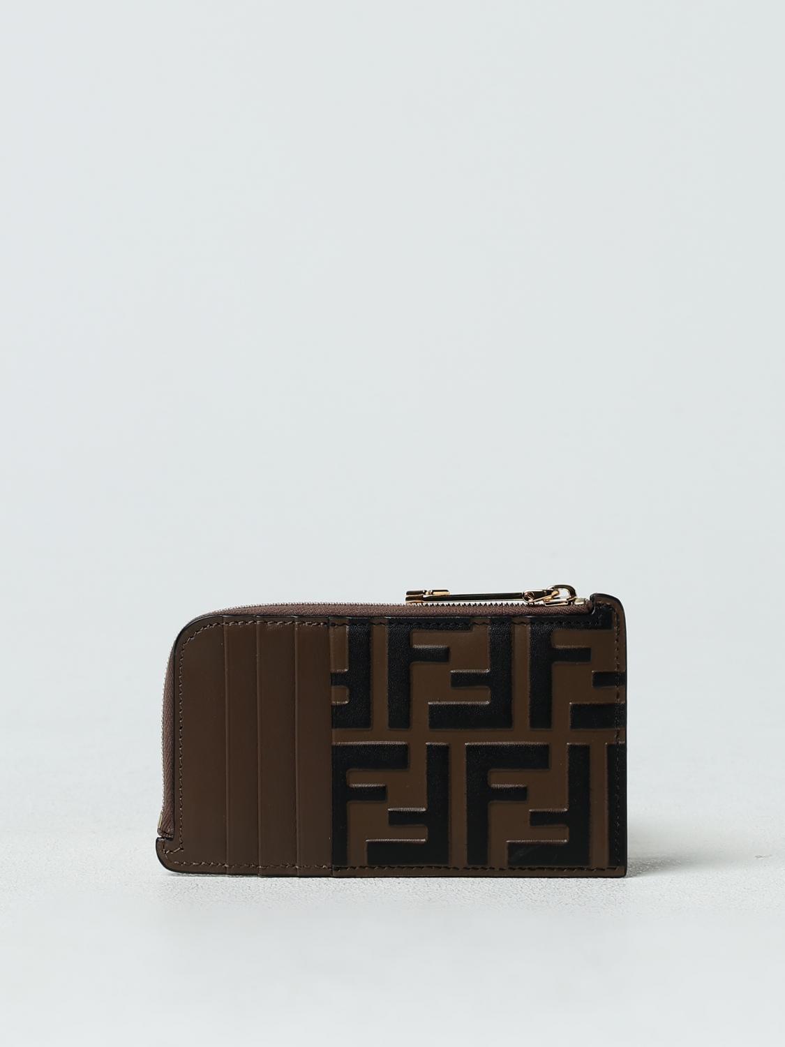 FENDI WALLET: Wallet woman Fendi, Tobacco - Img 2