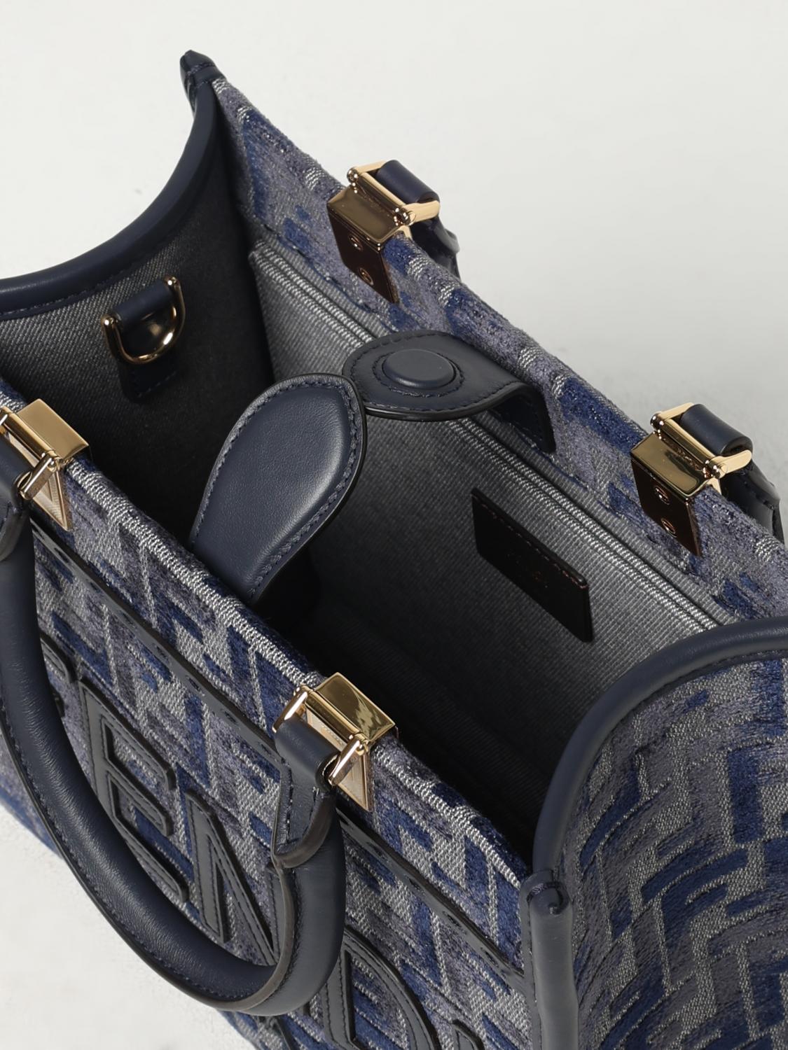 Fendi ショルダーバッグ レディース - デニム | 8BH394ASU0 | GIGLIO.COM