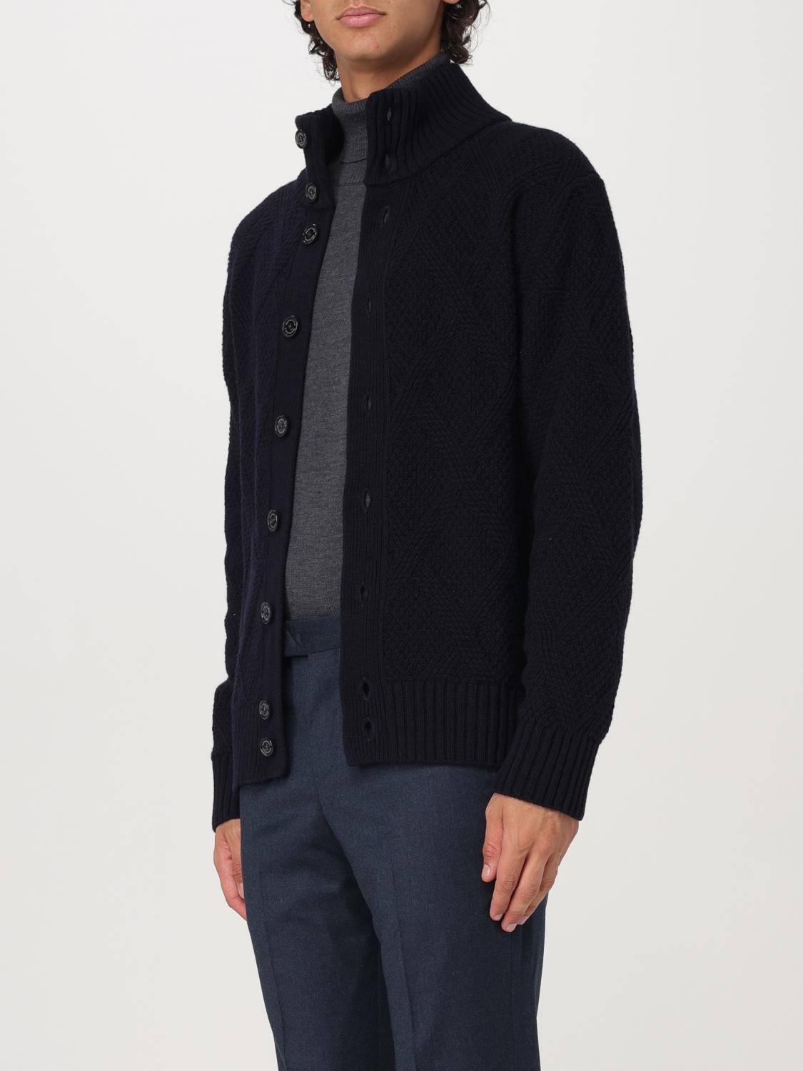 BROOKSFIELD CARDIGAN: Sweater men Brooksfield, Navy - Img 3