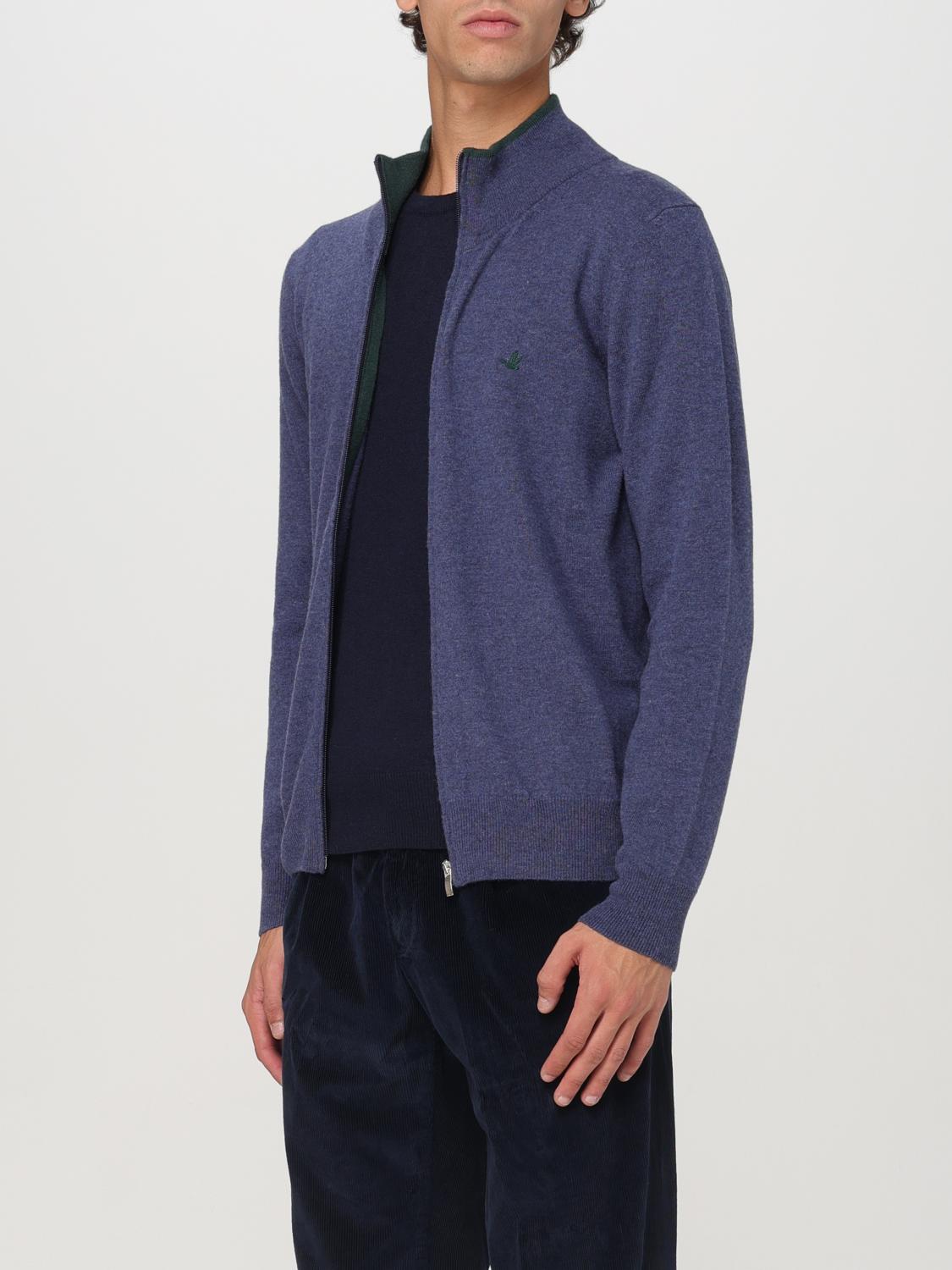 BROOKSFIELD CARDIGAN: Sweater men Brooksfield, Denim - Img 3