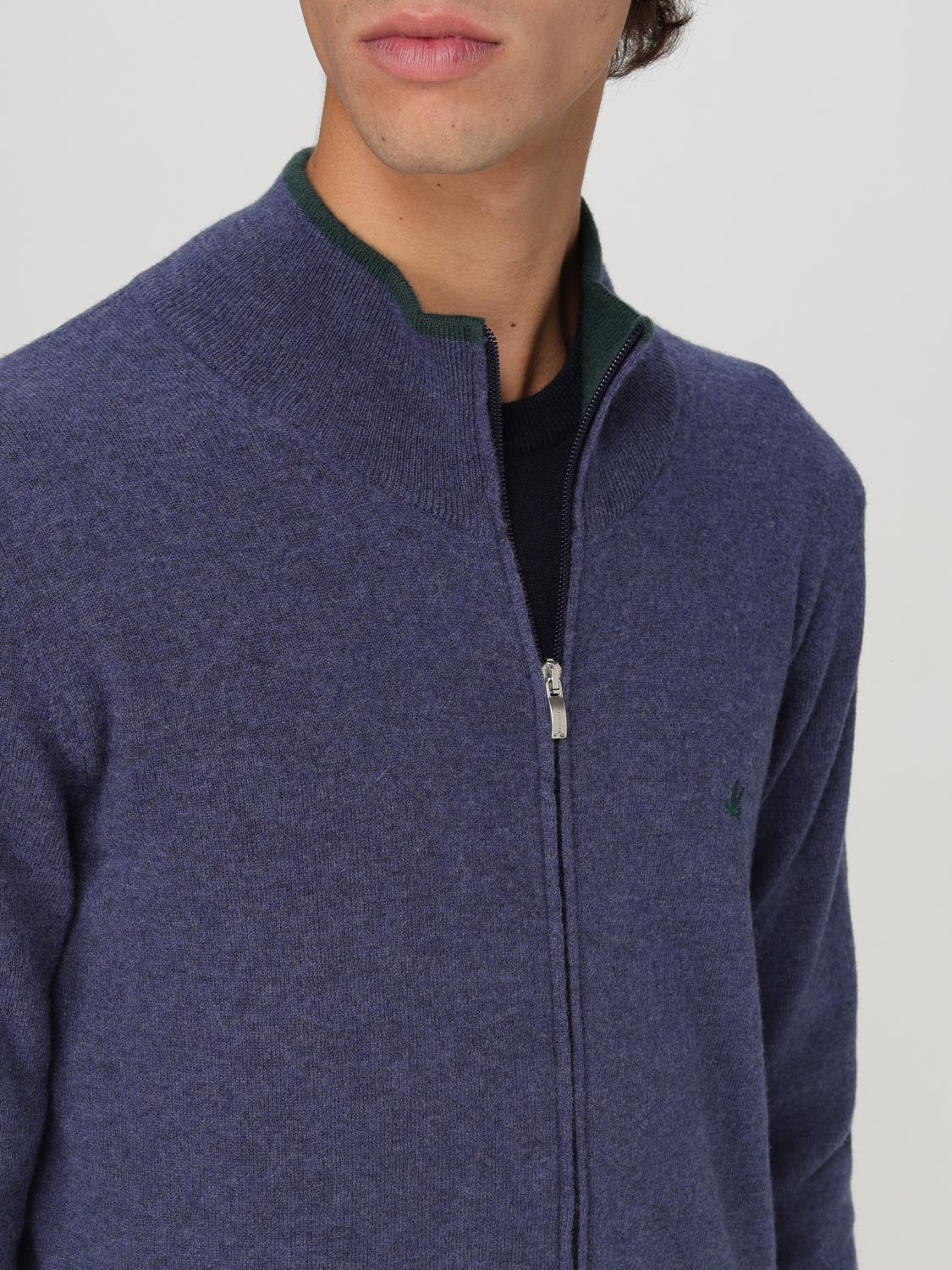 BROOKSFIELD CARDIGAN: Sweater men Brooksfield, Denim - Img 4