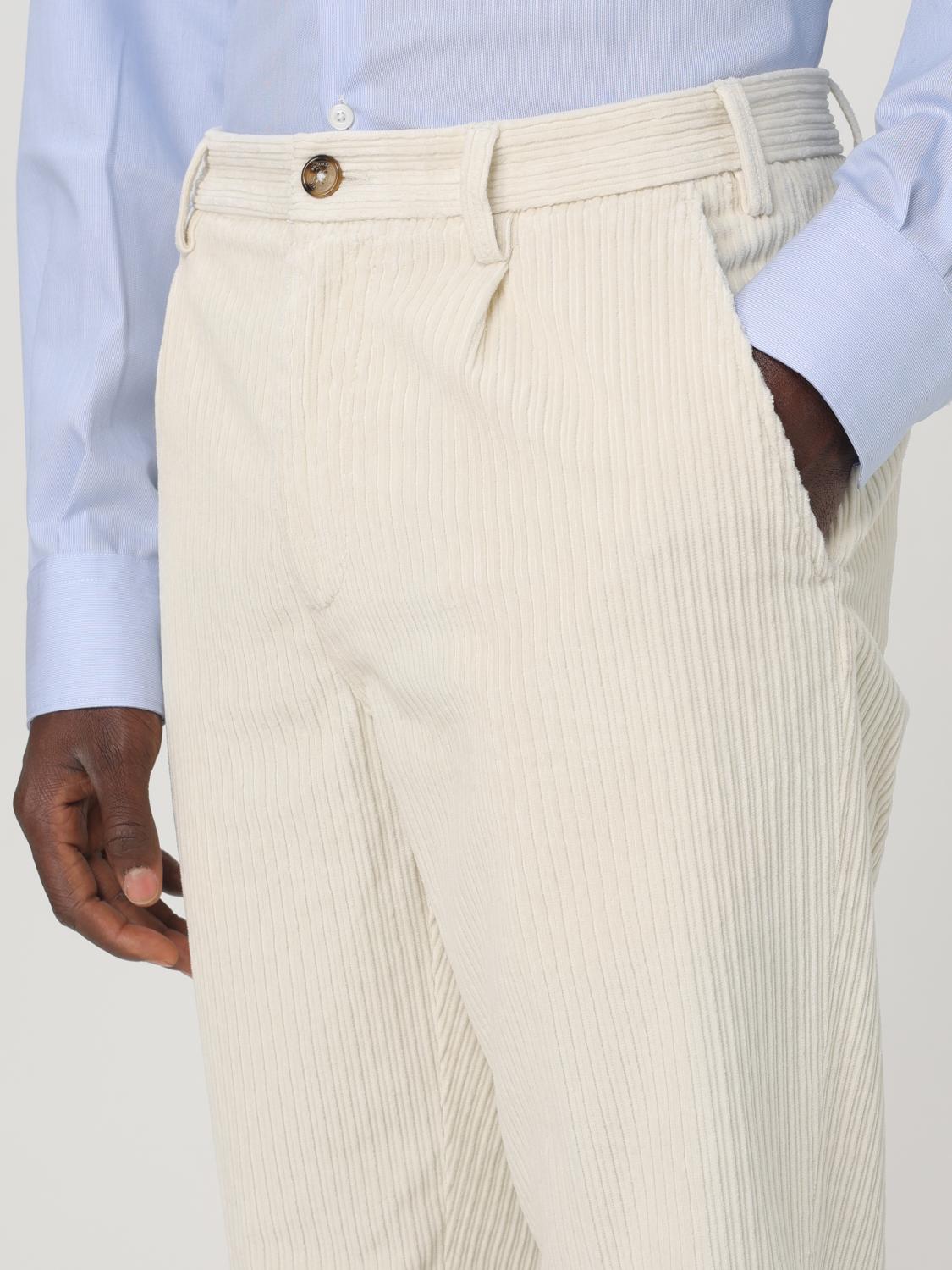 BROOKSFIELD PANTS: Pants men Brooksfield, Yellow Cream - Img 3