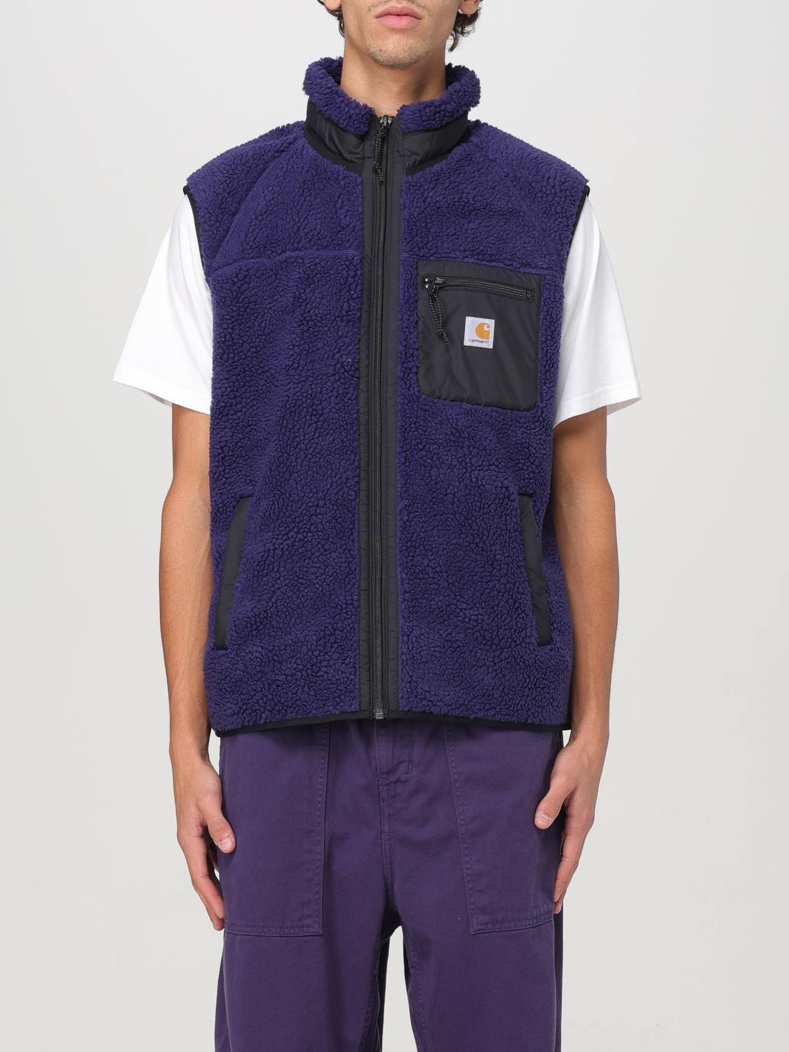 CARHARTT WIP SUIT VEST: Jacket men Carhartt Wip, Violet - Img 1