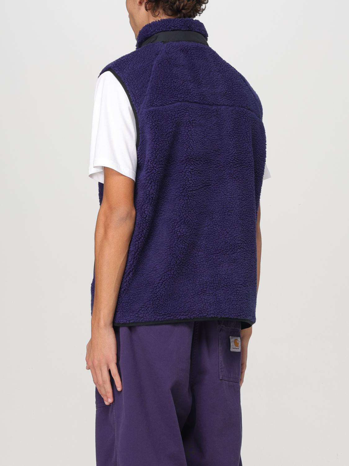 CARHARTT WIP SUIT VEST: Jacket men Carhartt Wip, Violet - Img 3