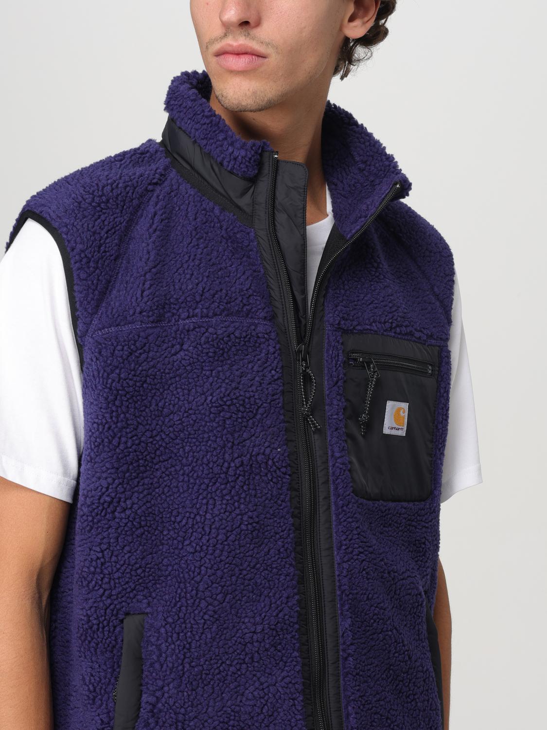 CARHARTT WIP SUIT VEST: Jacket men Carhartt Wip, Violet - Img 5