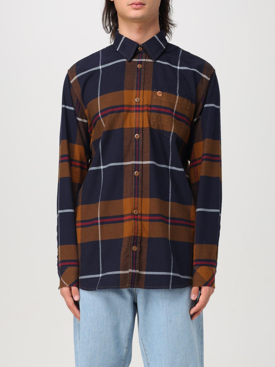 CARHARTT WIP SHIRT: Shirt men Carhartt Wip, Blue - Img 1