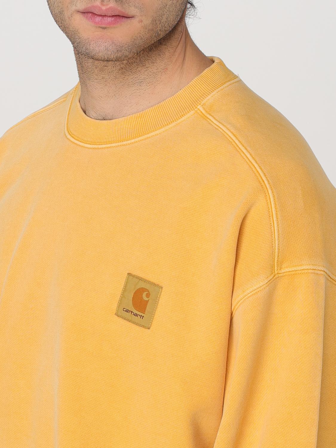 CARHARTT WIP SUDADERA: Sudadera hombre Carhartt Wip, Amarillo - Img 4