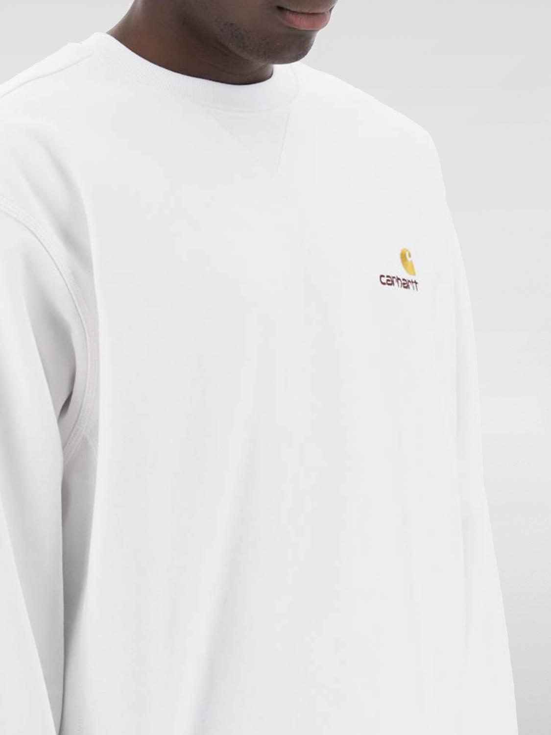 CARHARTT WIP スウェットシャツ: スウェットシャツ メンズ Carhartt Wip, ホワイト - Img 3