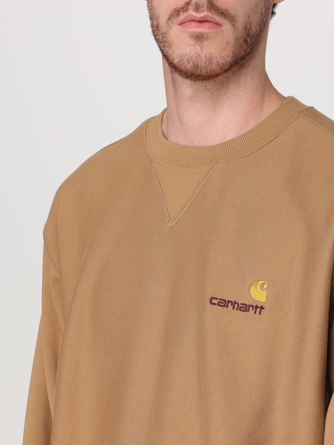 CARHARTT WIP SUDADERA: Sudadera hombre Carhartt Wip, Beige - Img 4