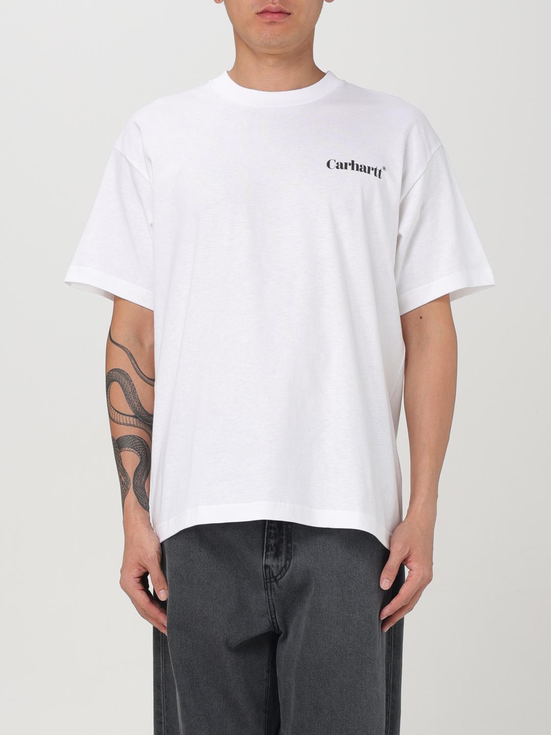 CARHARTT WIP T-SHIRT: T-shirt men Carhartt Wip, White - Img 1