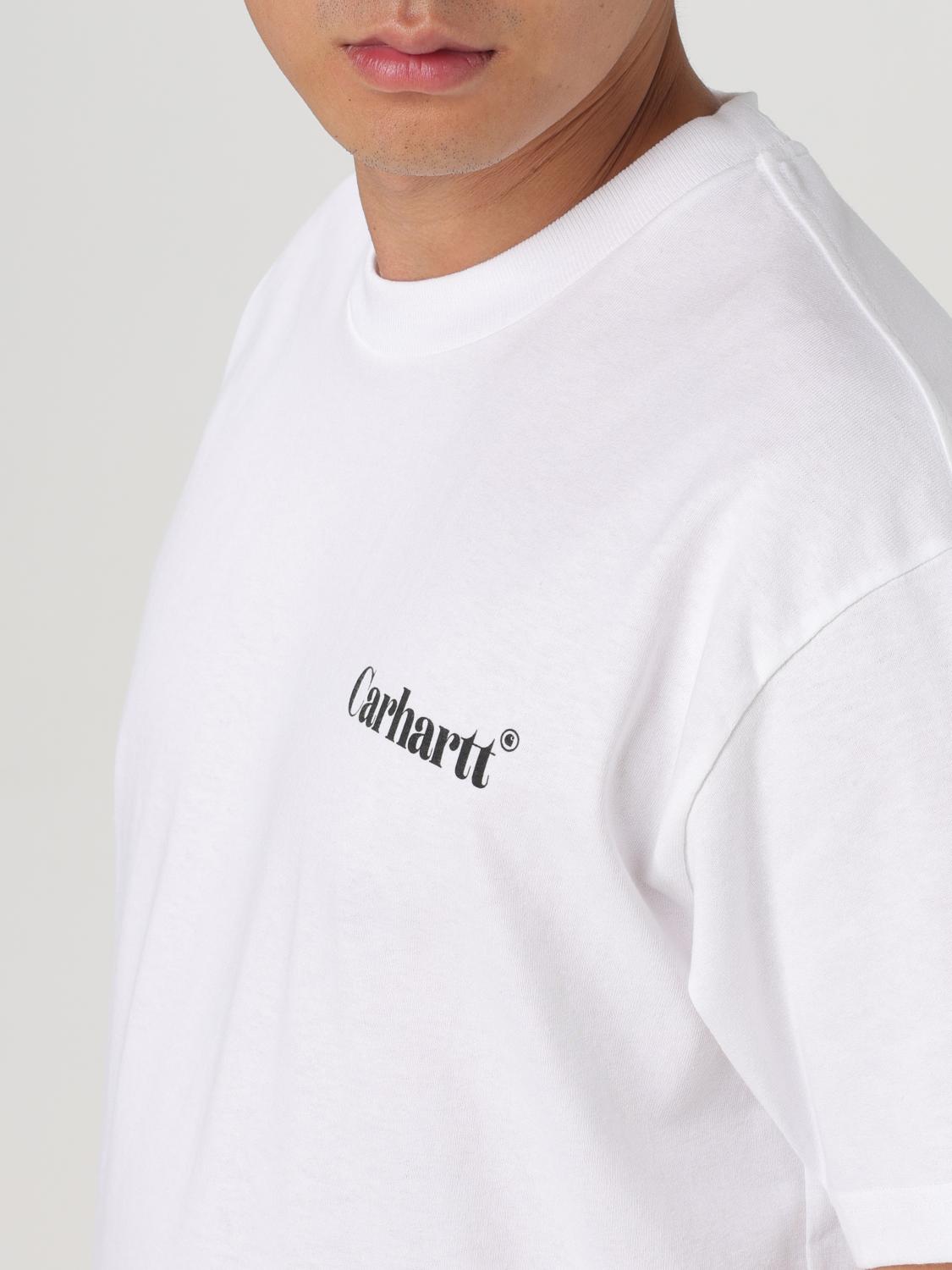 CARHARTT WIP T-SHIRT: T-shirt men Carhartt Wip, White - Img 4