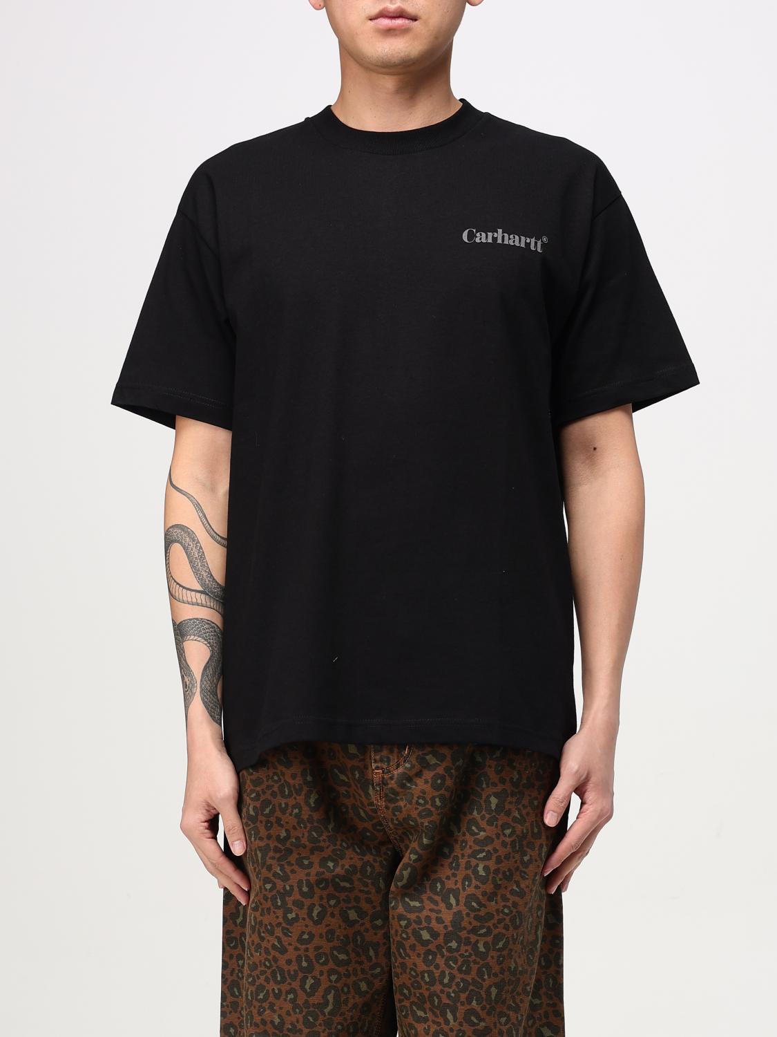 CARHARTT WIP T-SHIRT: T-shirt men Carhartt Wip, Black - Img 1