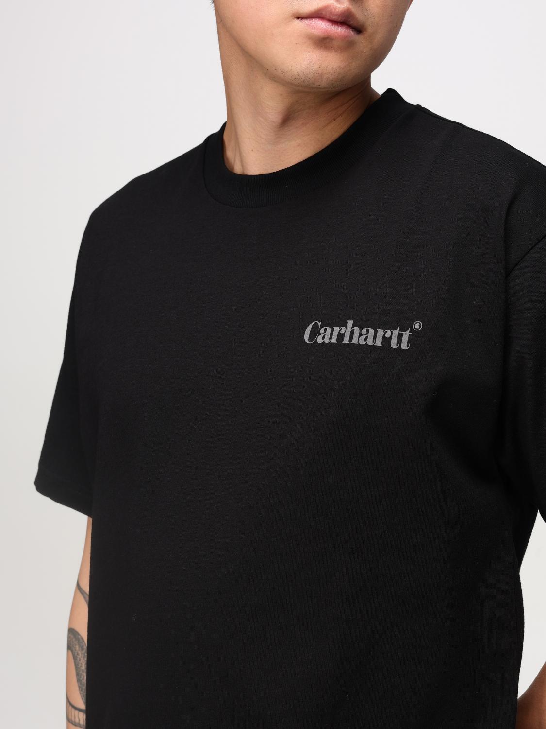 CARHARTT WIP T-SHIRT: T-shirt men Carhartt Wip, Black - Img 3