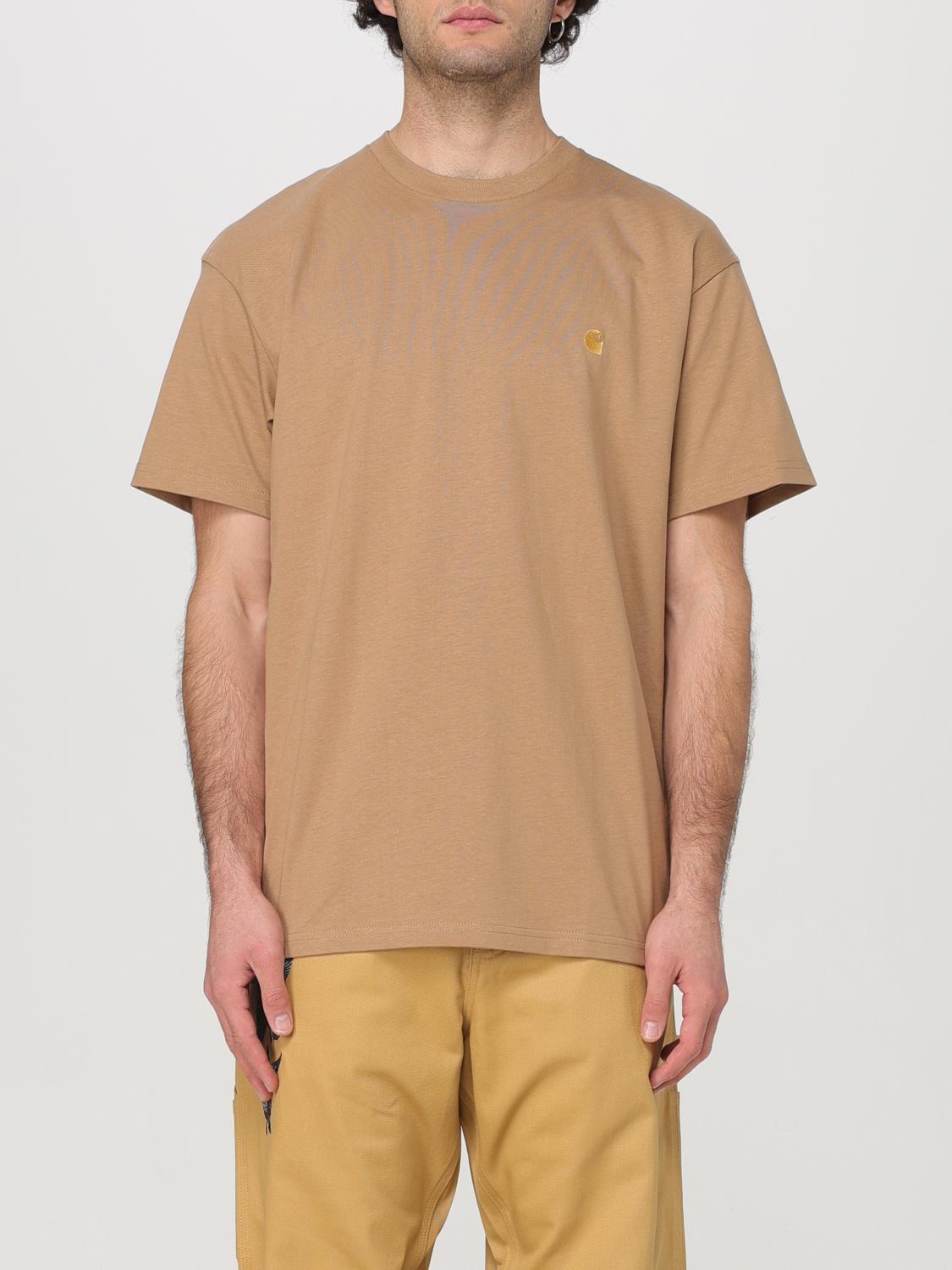 CARHARTT WIP T-SHIRT: T-shirt herren Carhartt Wip, Beige - Img 1