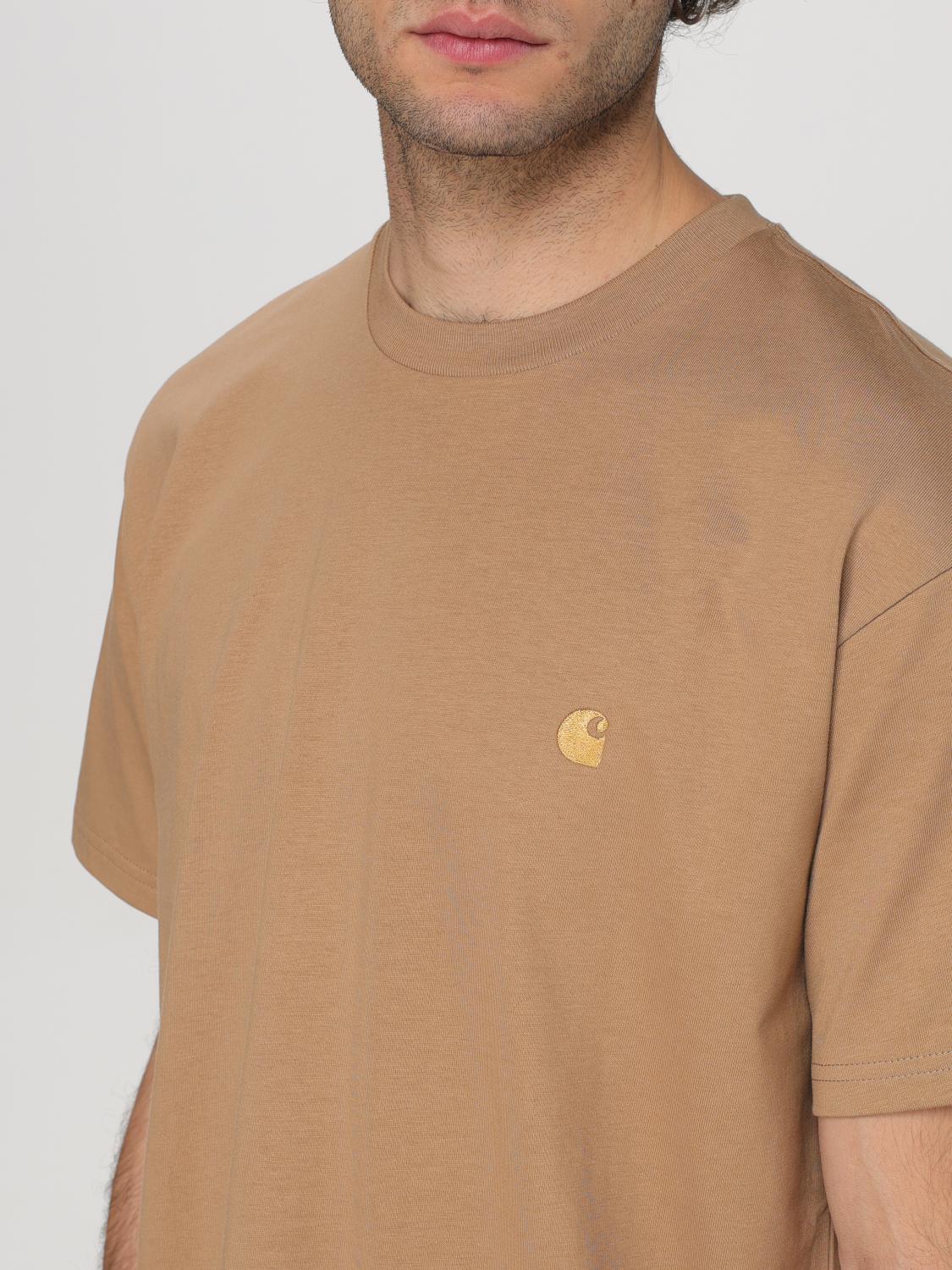 CARHARTT WIP T-SHIRT: T-shirt herren Carhartt Wip, Beige - Img 4