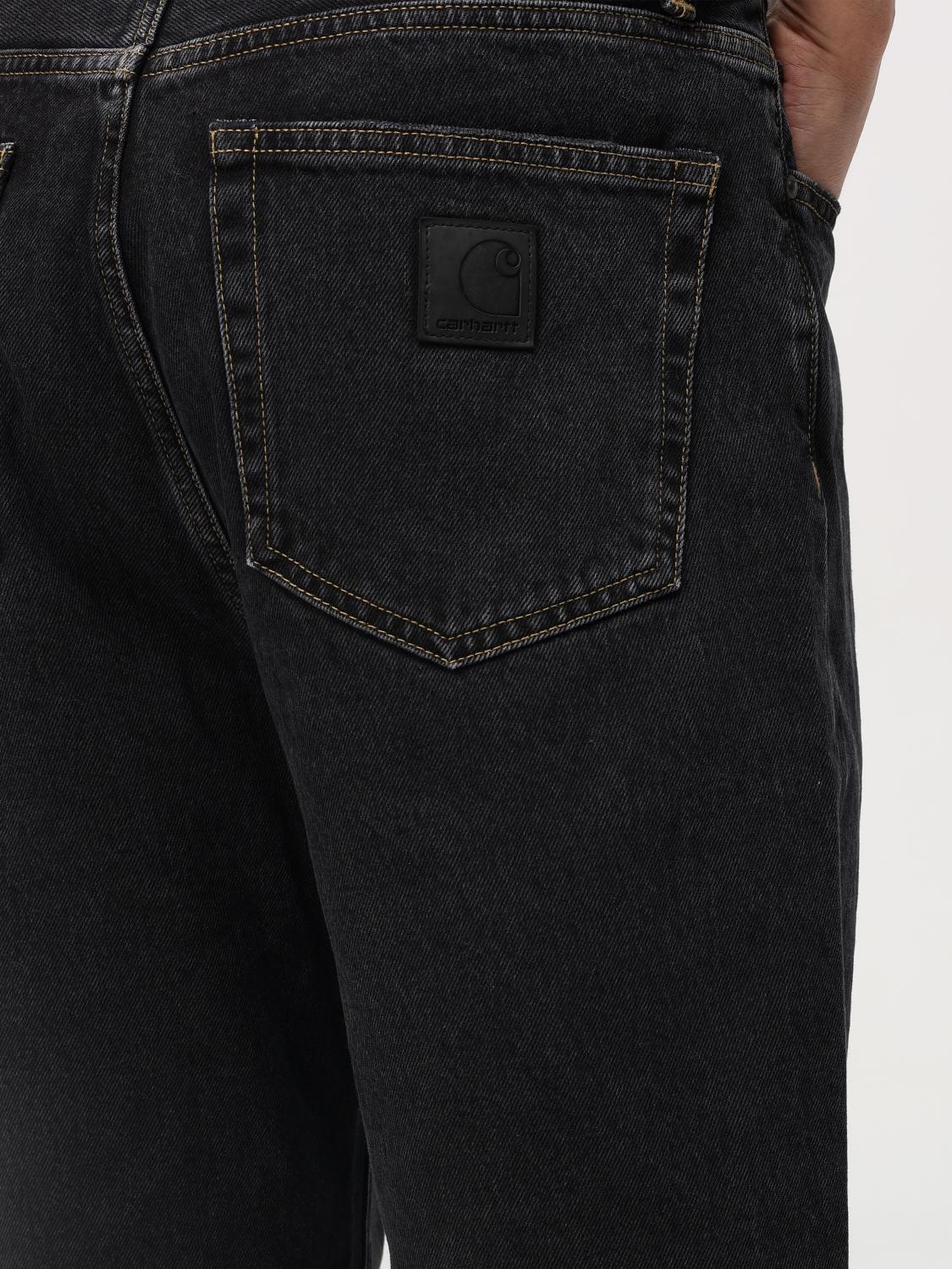 CARHARTT WIP JEANS: Jeans men Carhartt Wip, Black - Img 4