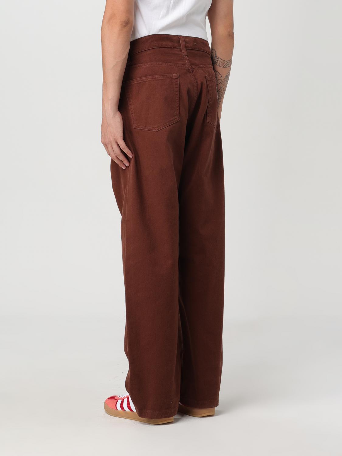 CARHARTT WIP パンツ: パンツ メンズ Carhartt Wip, ブラウン - Img 3