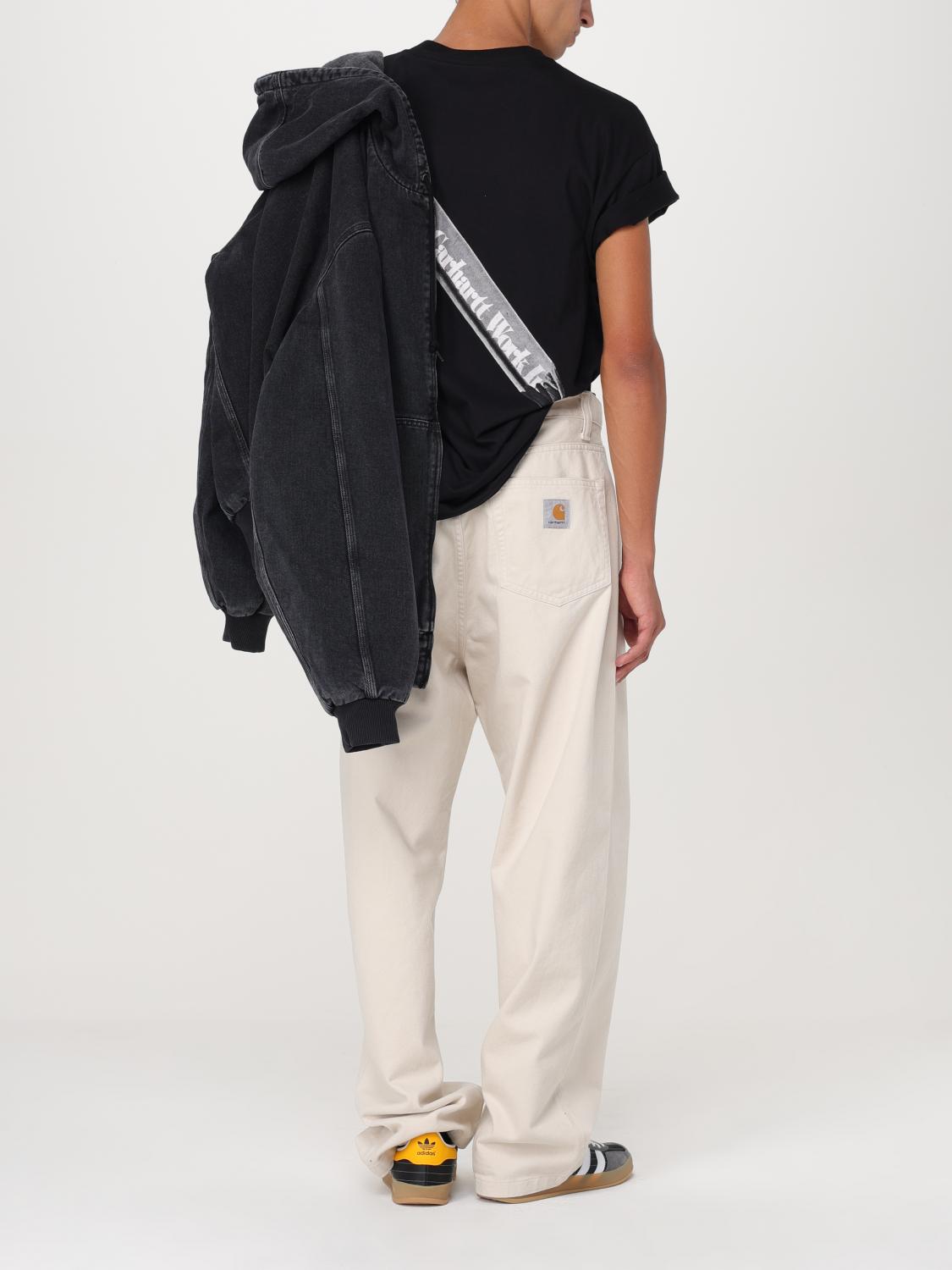 CARHARTT WIP パンツ: パンツ メンズ Carhartt Wip, イエロークリーム - Img 2
