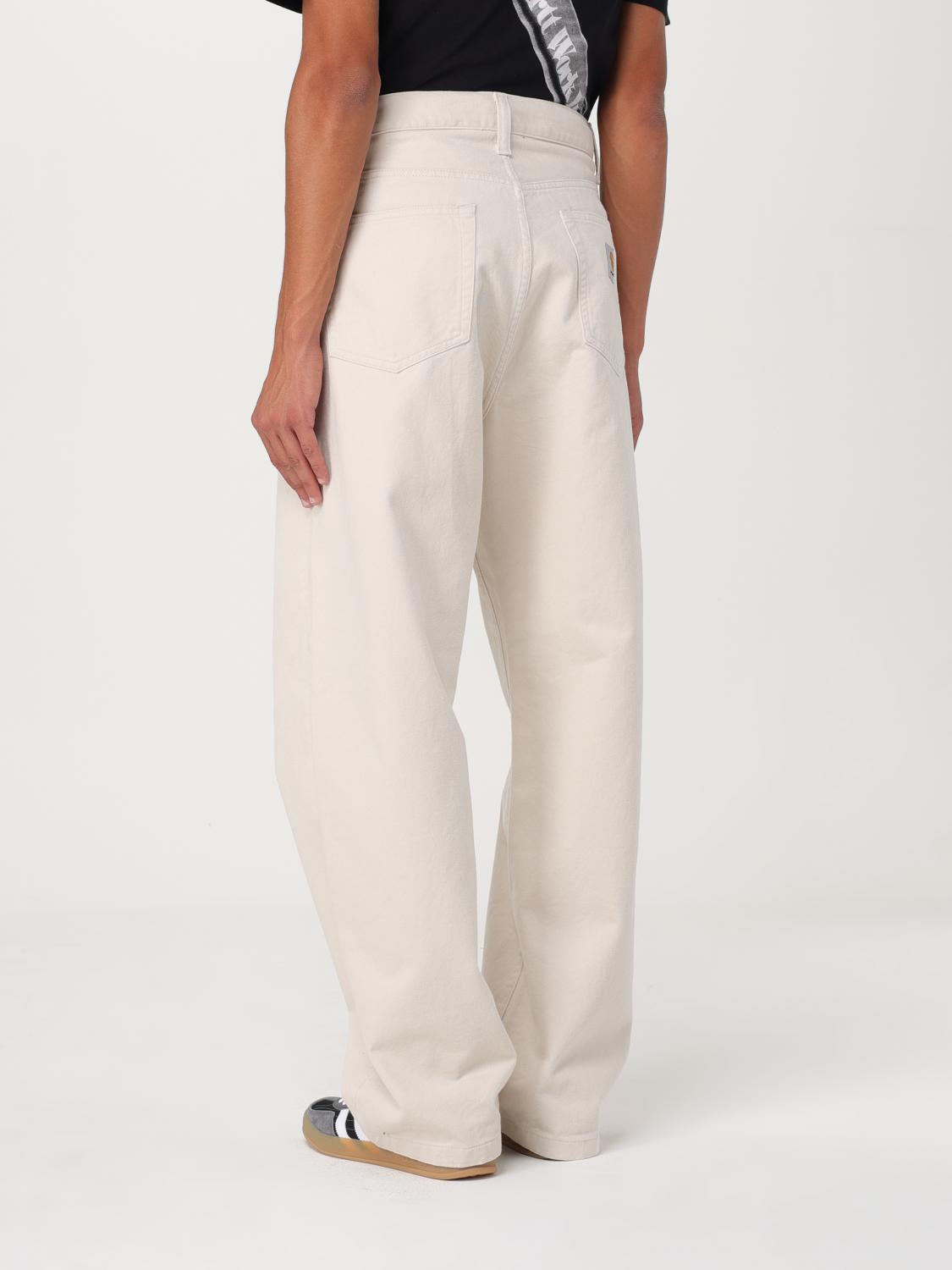 CARHARTT WIP パンツ: パンツ メンズ Carhartt Wip, イエロークリーム - Img 3